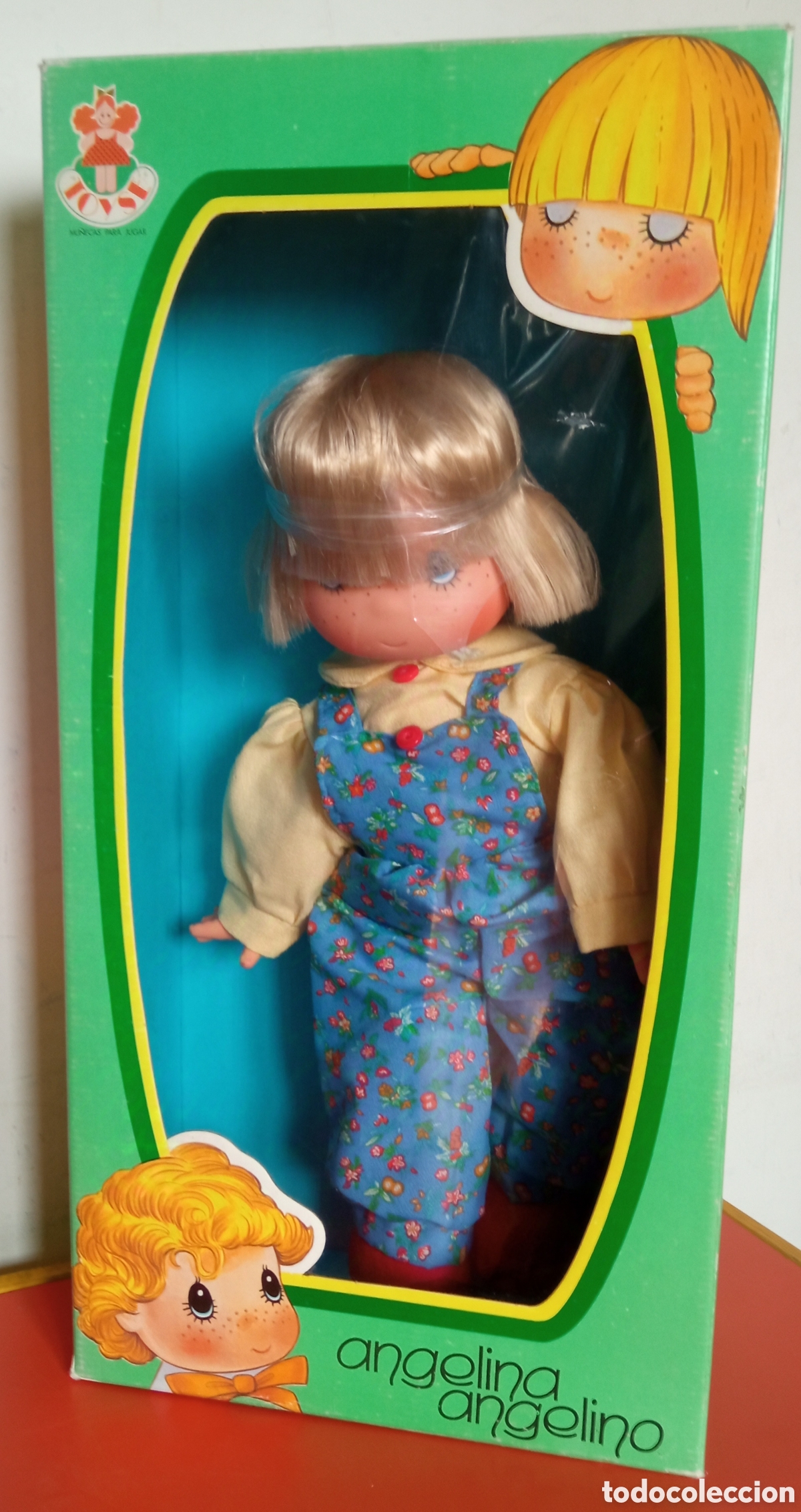 Moderne spanische Puppen: MU&Ntilde;ECO ANGELINO.TOYSE 80'S.NUEVO EN CAJA.