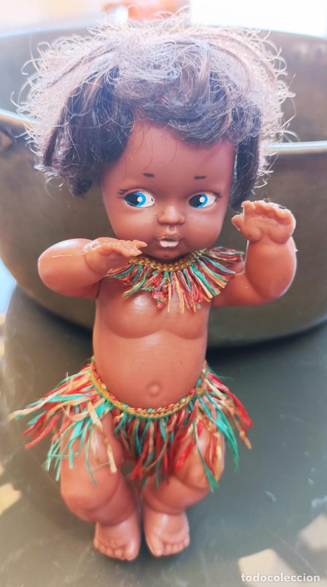 Moderne spanische Puppen: Mu&ntilde;eco antiguo SILQUI a&ntilde;os 60 mulato