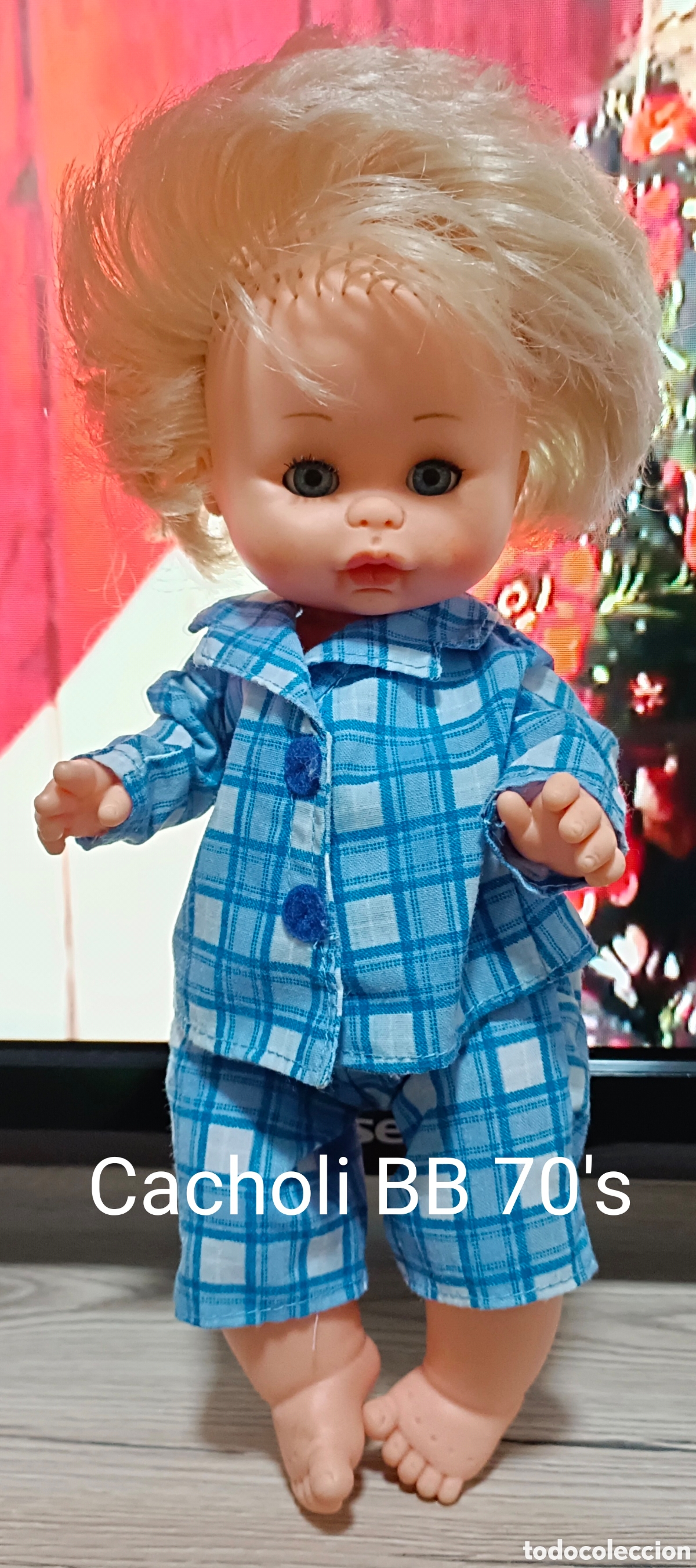 Mu&ntilde;ecas espa&ntilde;olas modernas: Mu&ntilde;eca Cacholi BB a&ntilde;os 70 - Foto 1