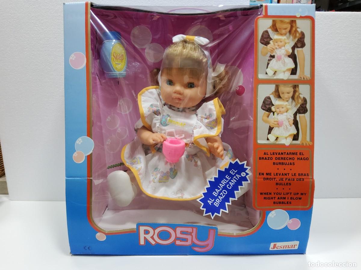 Mu&ntilde;ecas espa&ntilde;olas modernas: MU&Ntilde;ECA ROSY JESMAR 1993, CANTA -FUNCIONA - Foto 1