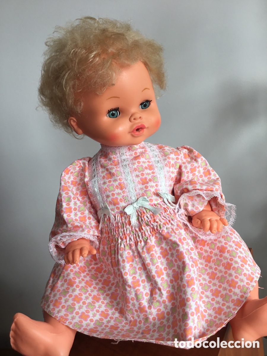 Mu&ntilde;ecas espa&ntilde;olas modernas: Mu&ntilde;eca a&ntilde;os 70 BB de 45cm - Foto 1