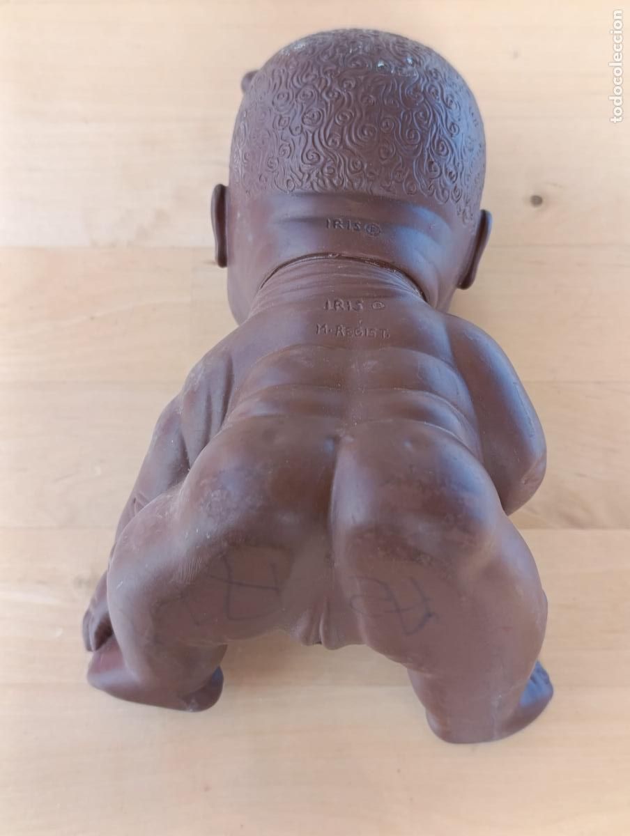 Mu&ntilde;ecas espa&ntilde;olas modernas: Mu&ntilde;eca Mu&ntilde;eco Negrito Iris. - Foto 3