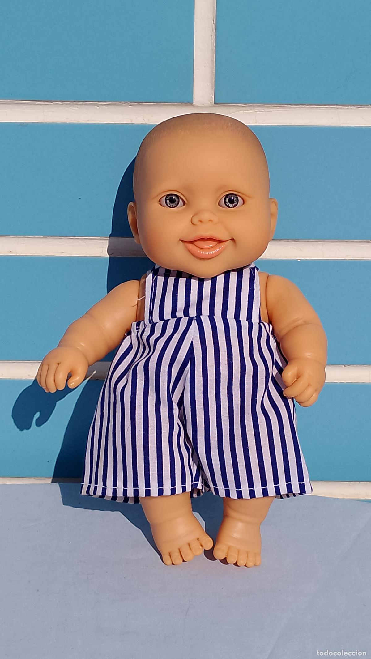 Moderne spanische Puppen: Antiguo mu&ntilde;eco beb&eacute; de goma Gordi de 20 cm