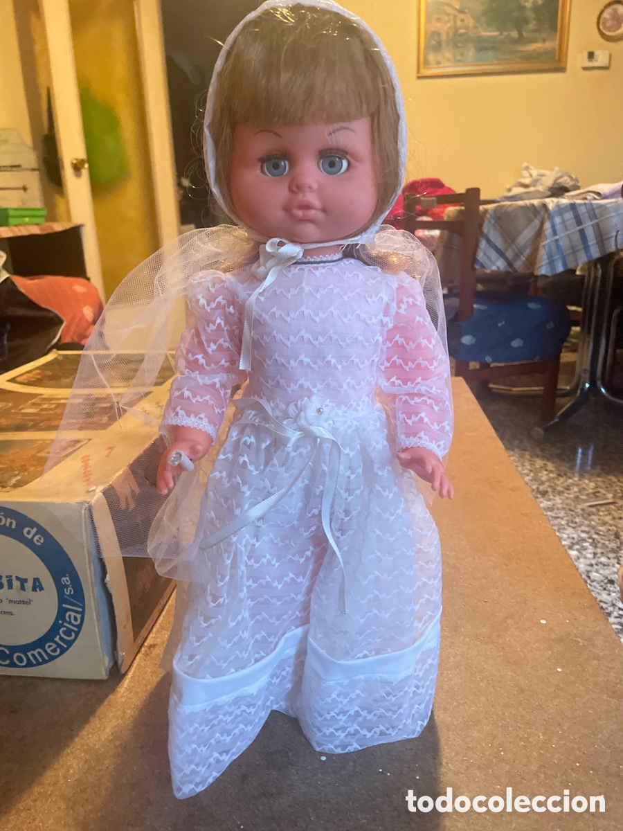 Mu&ntilde;ecas espa&ntilde;olas modernas: ANTIGUA MU&Ntilde;ECA DE 1 COMUNI&Oacute;N - Foto 4
