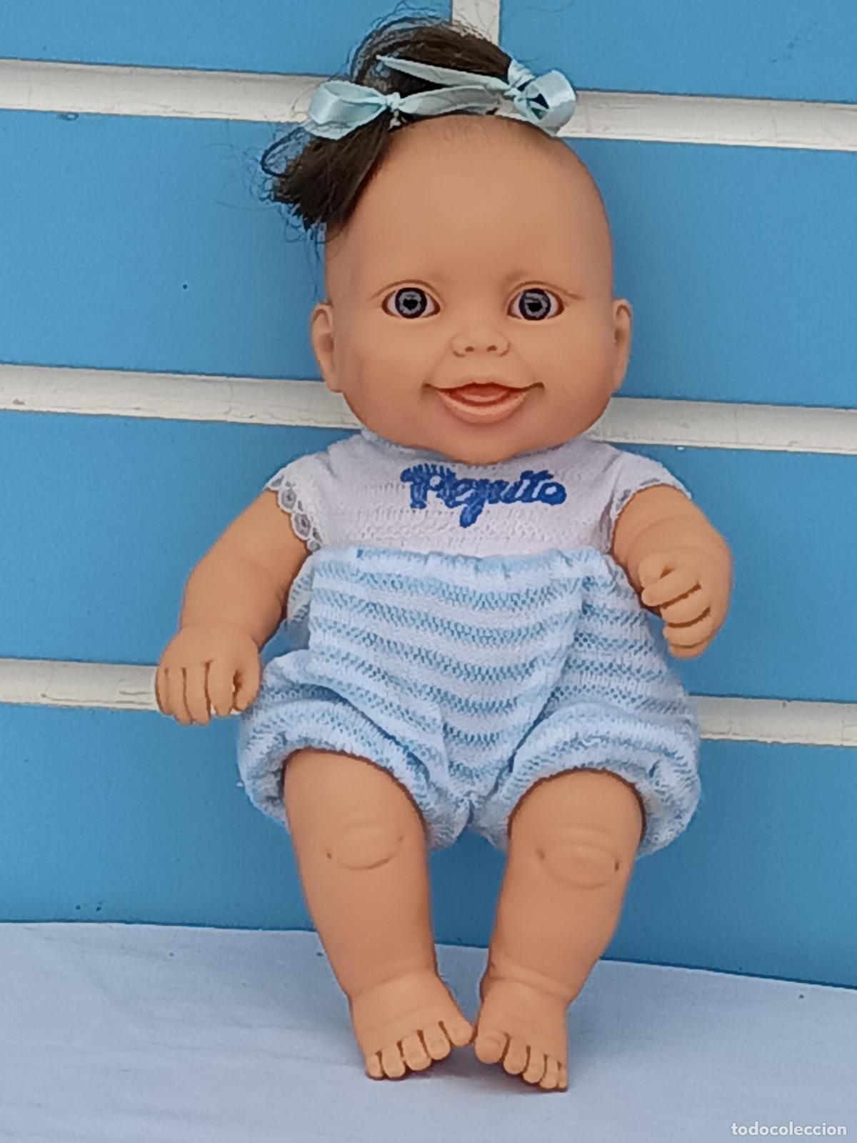 Mu&ntilde;ecas Espa&ntilde;olas Modernas: Antigua mu&ntilde;eca beb&eacute; Peque europea de Paola Reina de goma