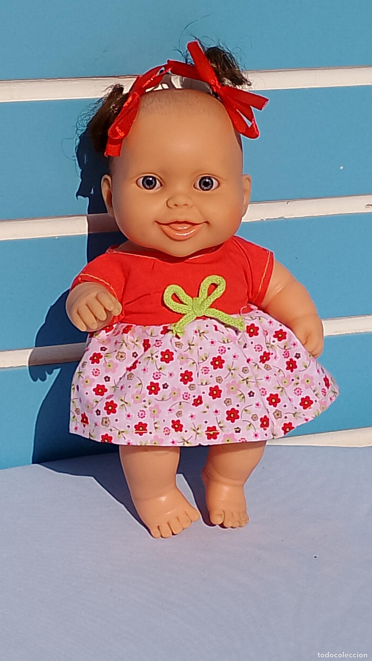 Mu&ntilde;ecas Espa&ntilde;olas Modernas: Antigua mu&ntilde;eca beb&eacute; Peque europea de Paola Reina de goma