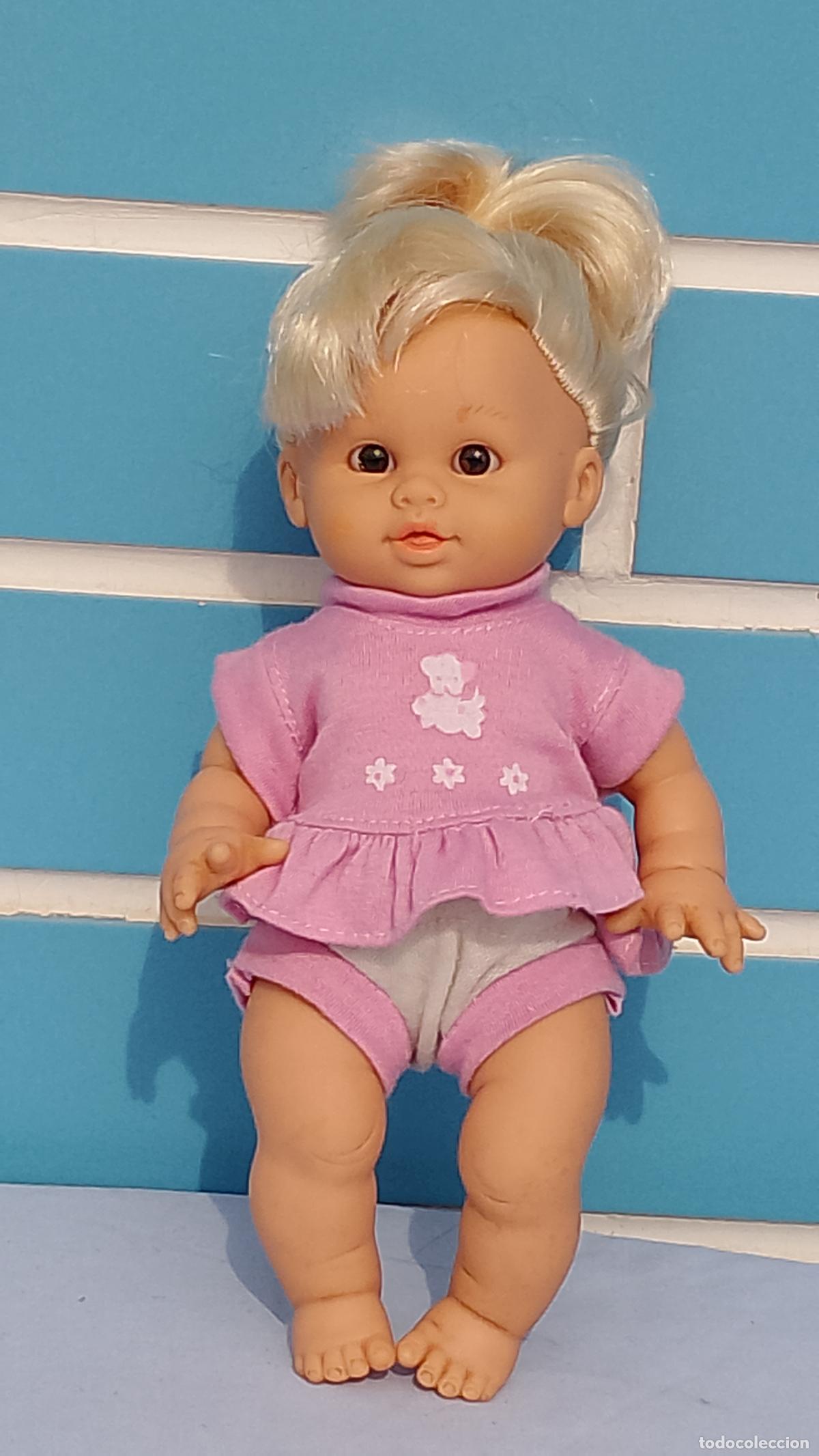 Mu&ntilde;ecas Espa&ntilde;olas Modernas: Antigua mu&ntilde;eca beb&eacute; de goma de Arias estilo Bombonc&iacute;n