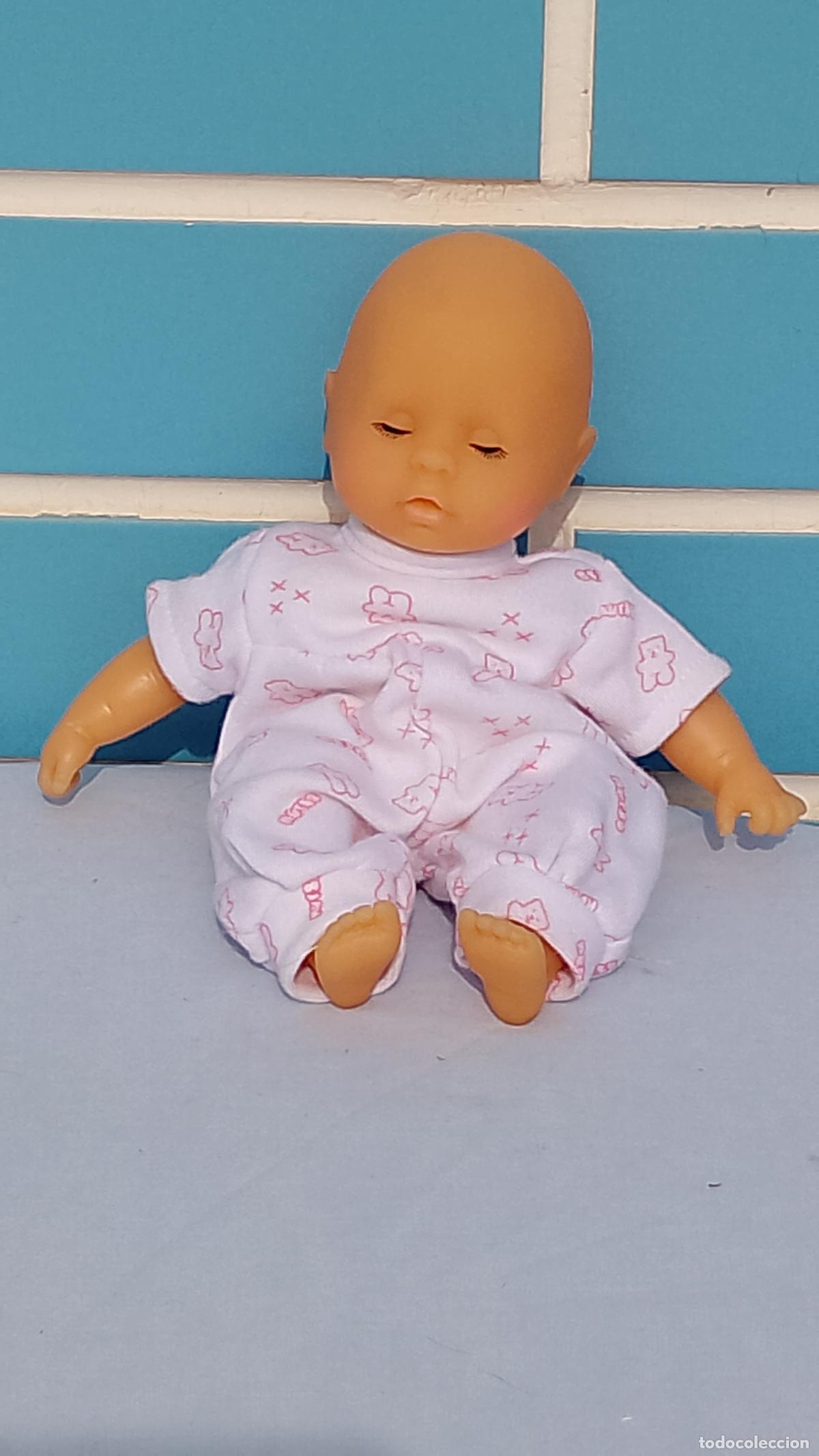 Poup&eacute;es Espagnoles Modernes: Antiguo mu&ntilde;eco beb&eacute; blando dormido de Berchet