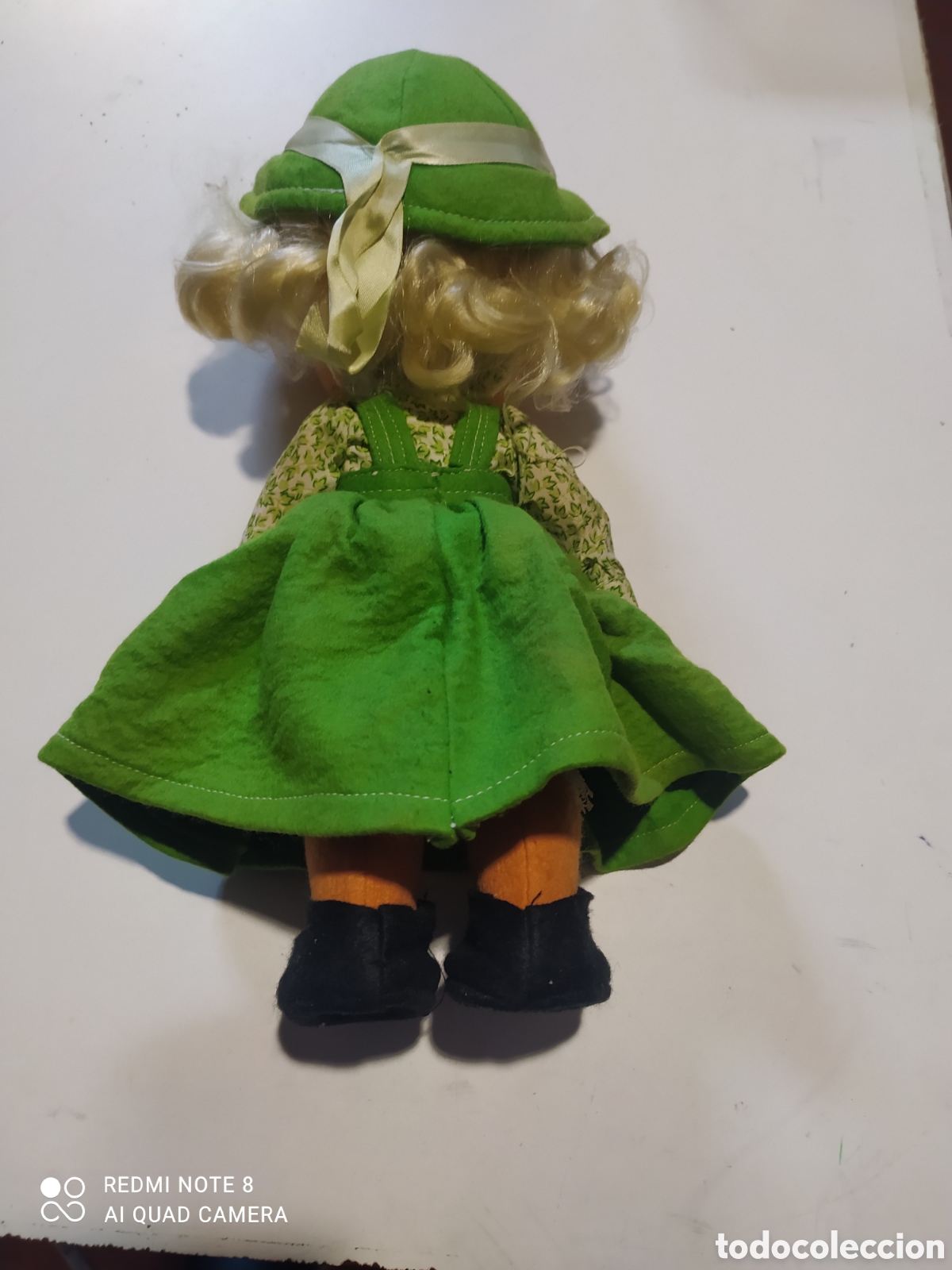 Mu&ntilde;ecas espa&ntilde;olas modernas: Mu&ntilde;eca de fieltro de los a&ntilde;os 80 - Foto 4