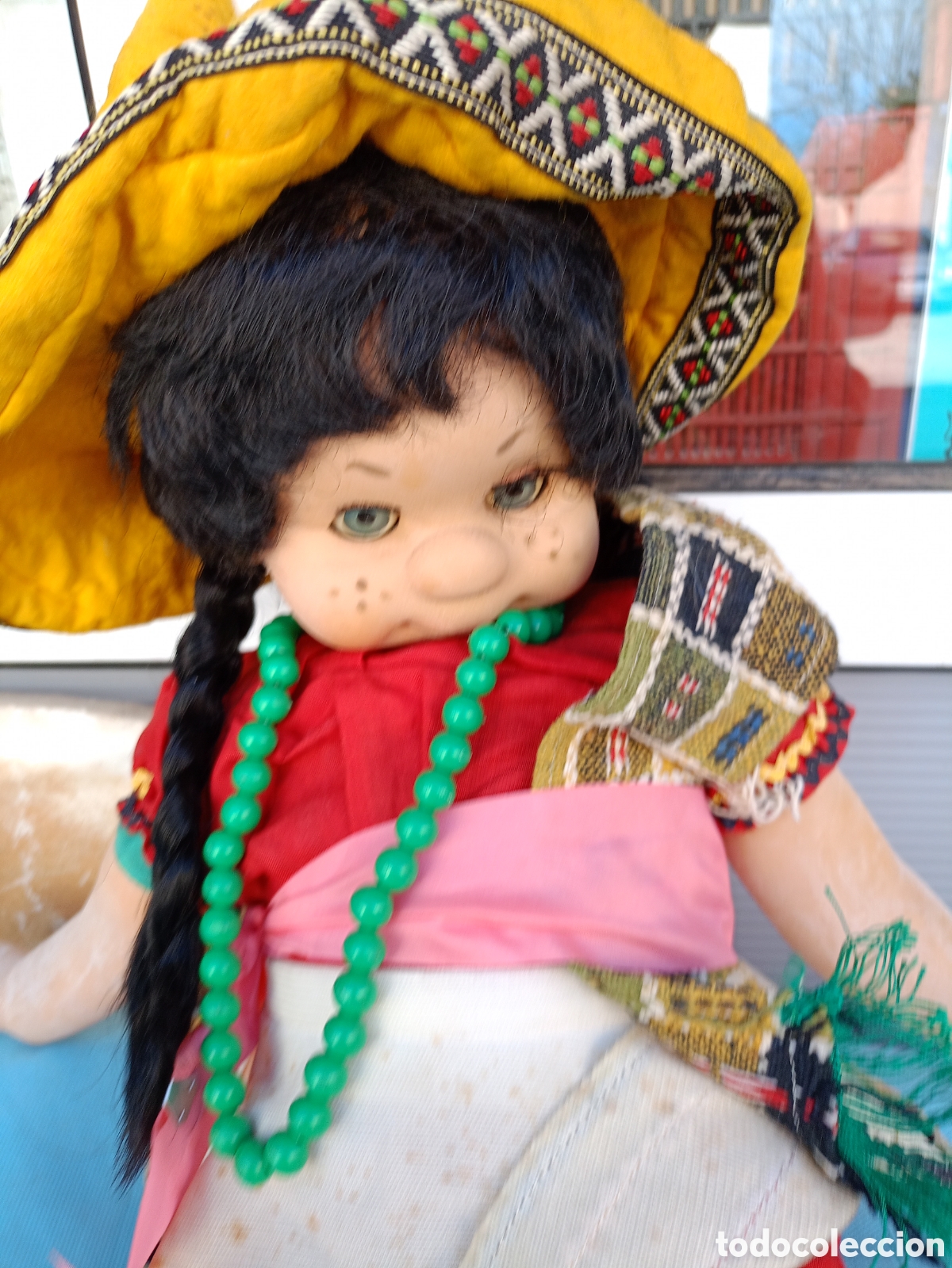 Mu&ntilde;ecas espa&ntilde;olas modernas: MU&Ntilde;ECA CON SOMBRERO MEXICANO - Foto 4