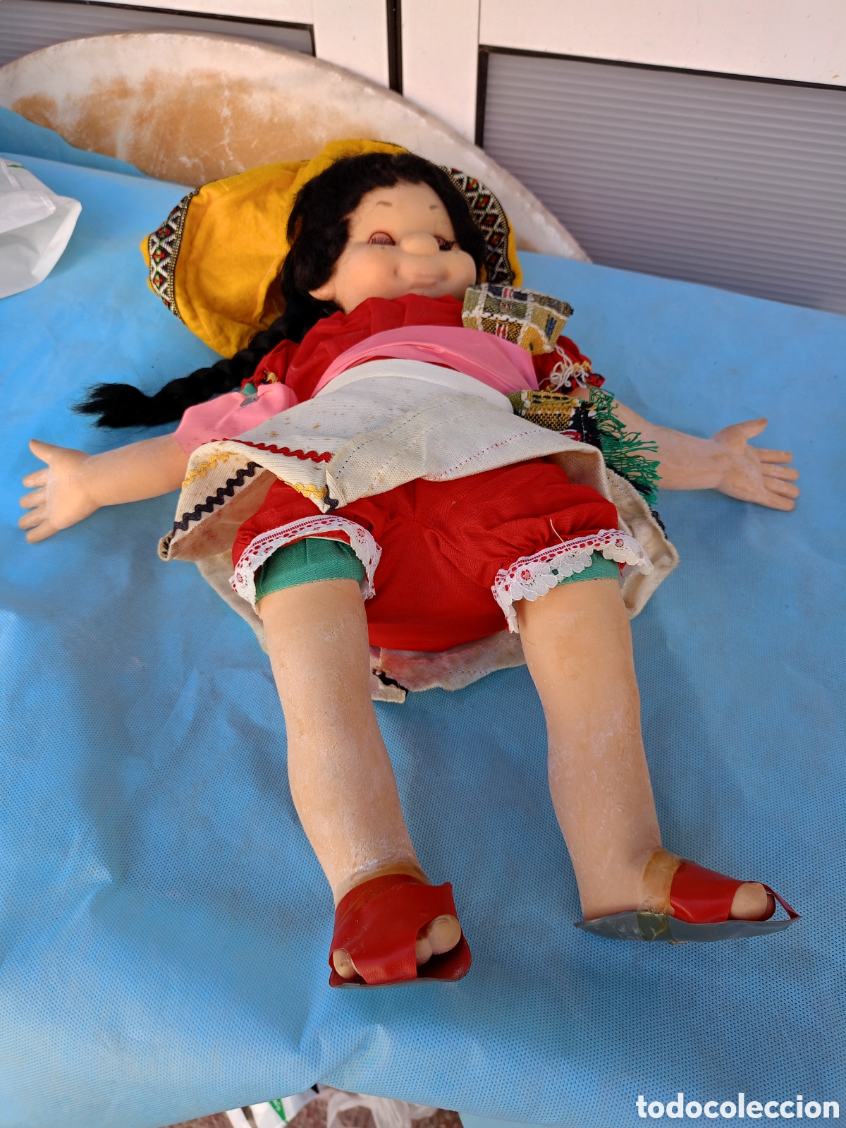 Mu&ntilde;ecas espa&ntilde;olas modernas: MU&Ntilde;ECA CON SOMBRERO MEXICANO - Foto 8