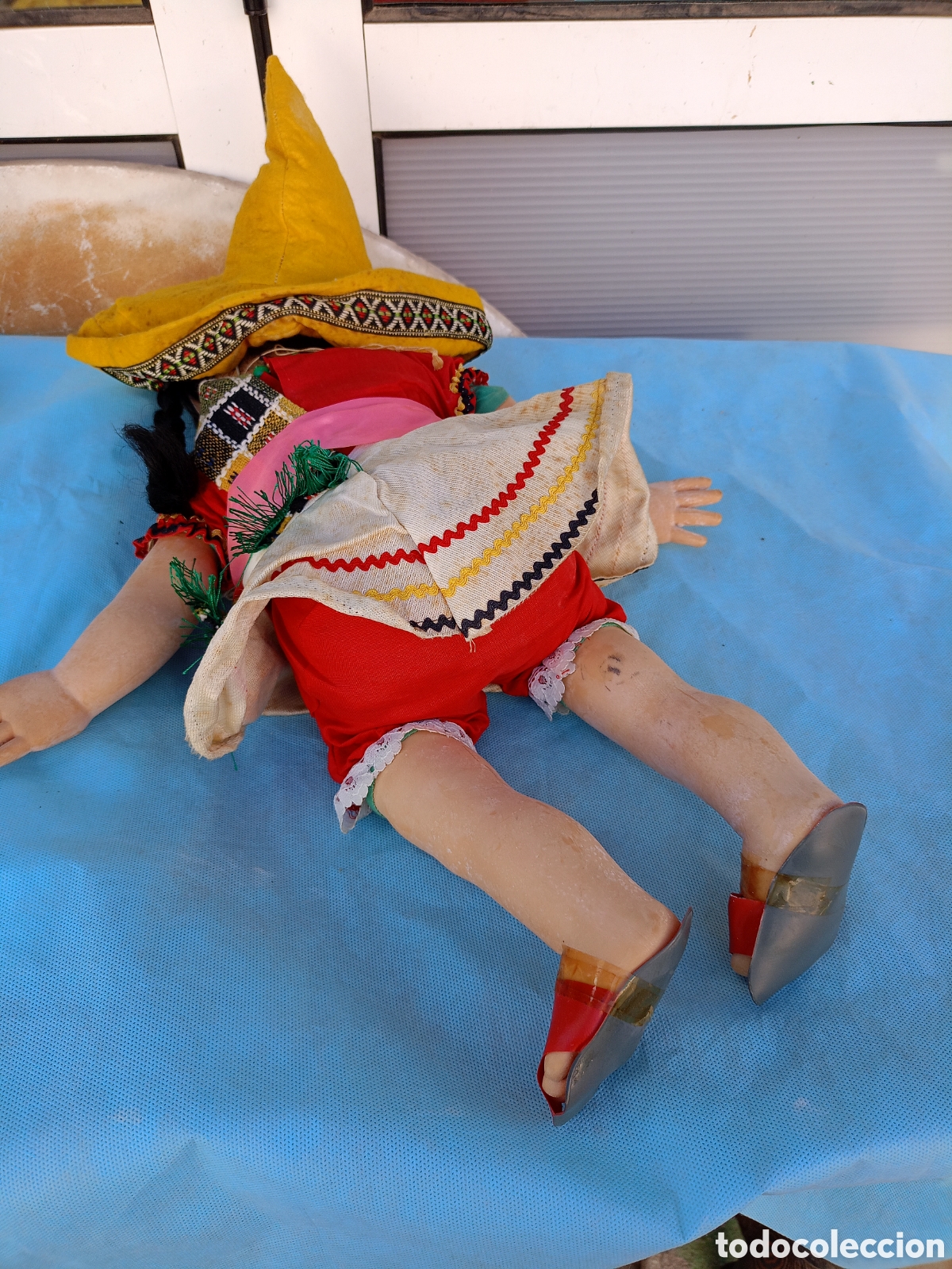 Mu&ntilde;ecas espa&ntilde;olas modernas: MU&Ntilde;ECA CON SOMBRERO MEXICANO - Foto 9