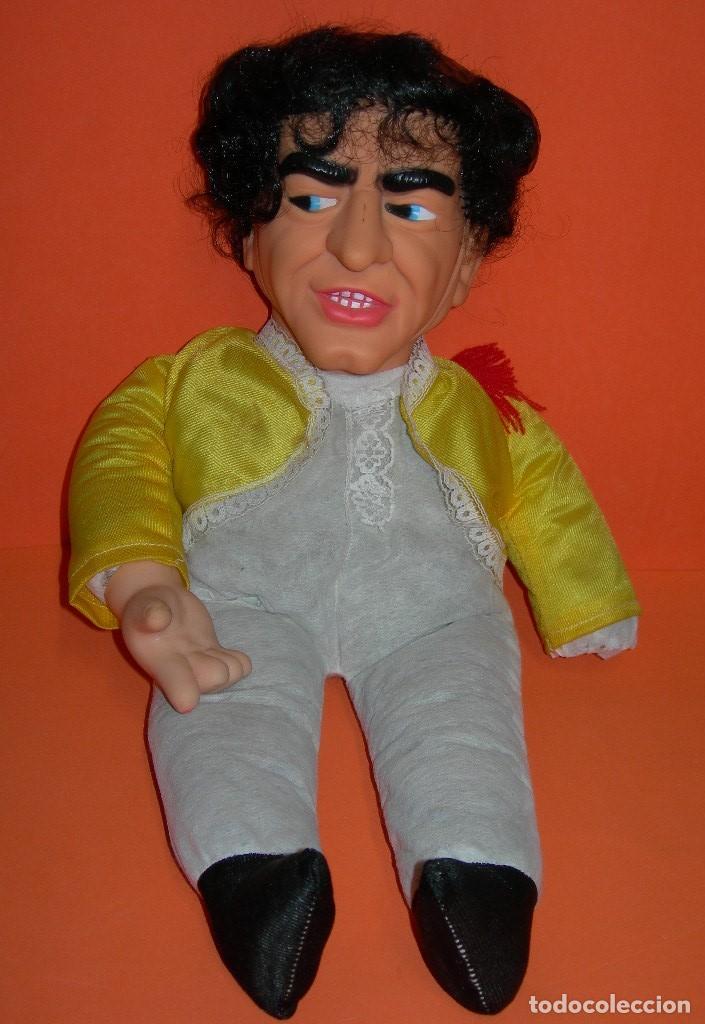 Poup&eacute;es Espagnoles Modernes: RARO MU&Ntilde;ECO EL PULGA DE EL DUO SACAPUNTAS - BOOTLEG - MIDE 45 CMS. - PROGRAMA UN DOS TRES -