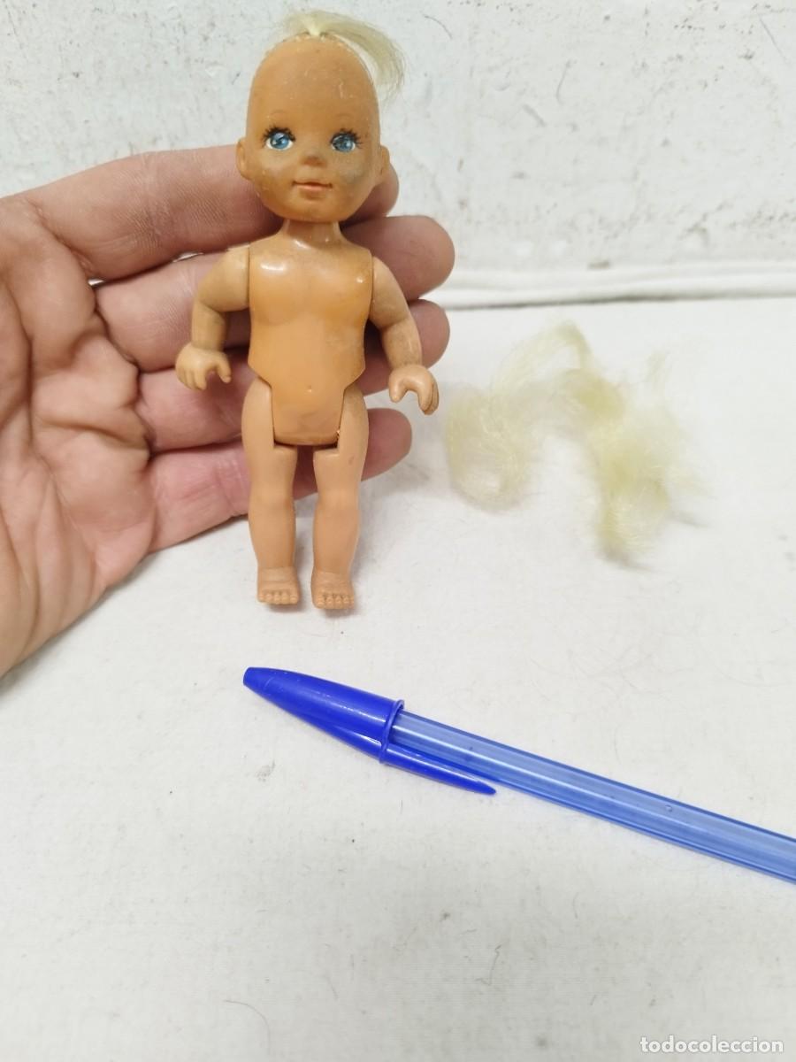 Poup&eacute;es Espagnoles Modernes: Antigua peque&ntilde;a mu&ntilde;eca, marca simba. Se le cae el pelo.