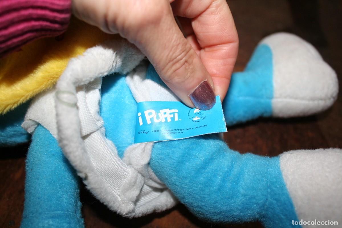 Mu&ntilde;ecas espa&ntilde;olas modernas: mu&ntilde;eca peluche pitufo putufa peyo 2011 - Foto 6