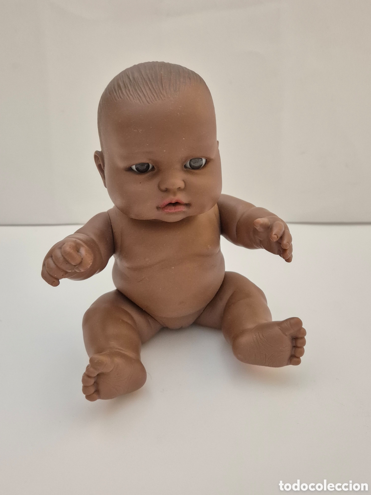 Poup&eacute;es Espagnoles Modernes: MU&Ntilde;ECA BEB&Eacute; J. BERNA &ndash; VINILO DURO &ndash; A&Ntilde;OS 90/2000 &ndash; RASGOS REALISTAS &ndash; RAZA NEGRA