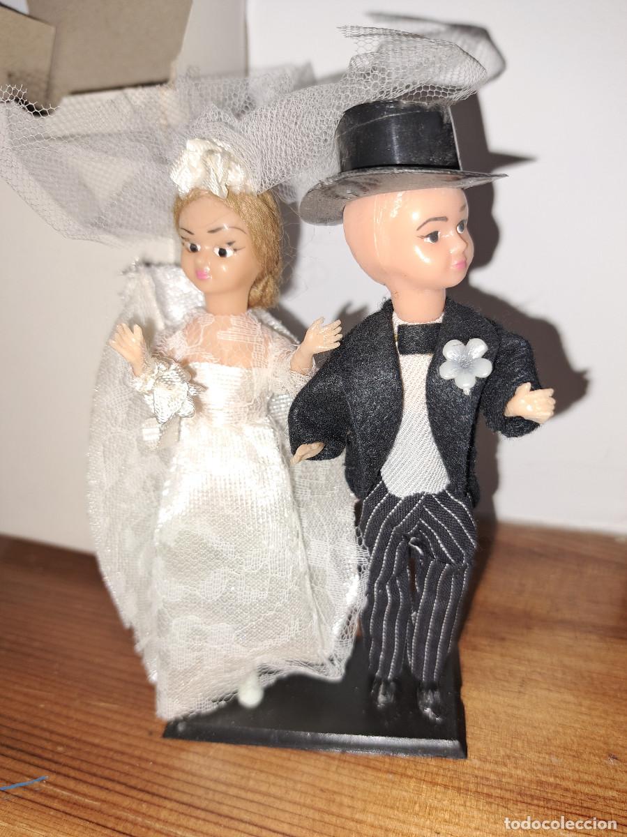 Poup&eacute;es Espagnoles Modernes: PAREJA DE NOVIOS - PARA LA TARTA DE BODAS - A ESTRENAR
