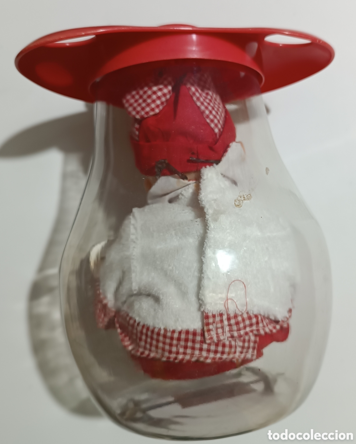 Mu&ntilde;ecas espa&ntilde;olas modernas: Curiosa MU&Ntilde;ECA Simba dentro de recipiente en forma de CHUPETE. - Foto 3