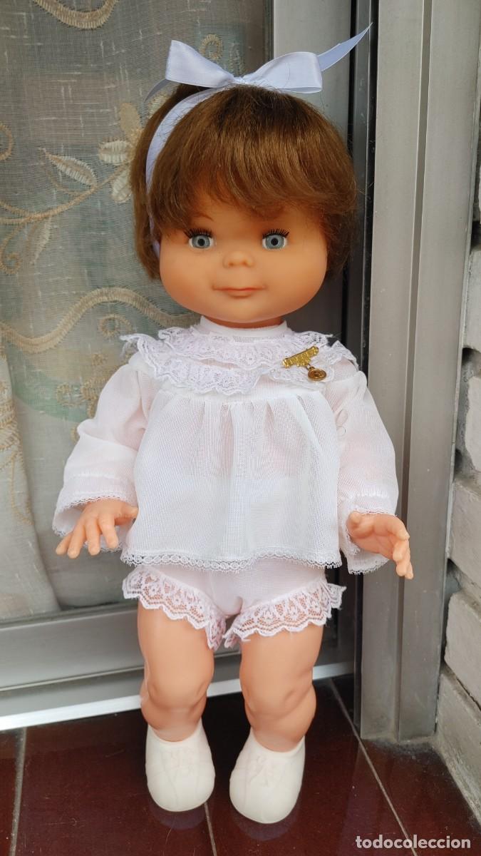 Mu&ntilde;ecas espa&ntilde;olas modernas: mu&ntilde;eca antigua bebe,mide 40 ctm, - Foto 1