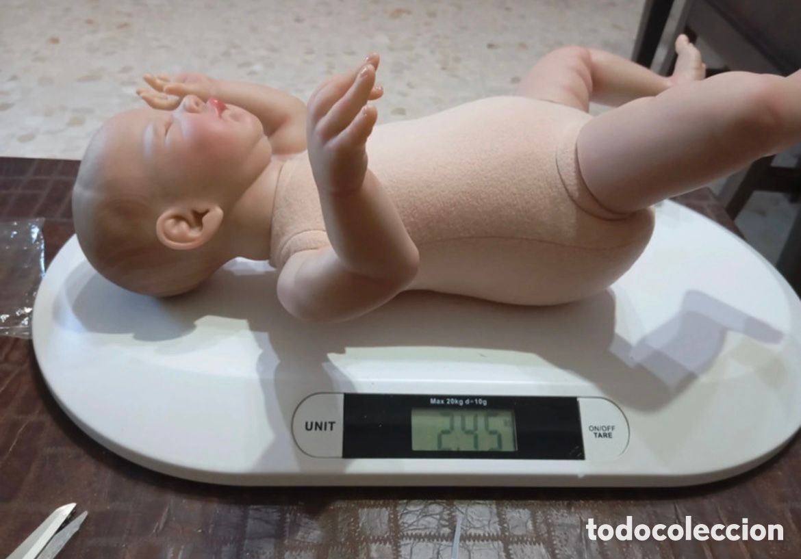 Mu&ntilde;ecas espa&ntilde;olas modernas: Mu&ntilde;eco beb&eacute; reborn realista - Foto 3