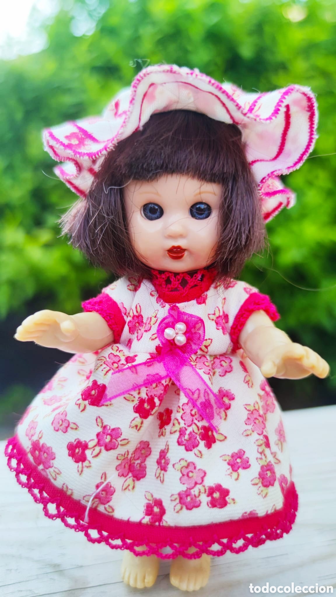 Mu&ntilde;ecas espa&ntilde;olas modernas: Mini Mariquita con sombrero - Foto 1