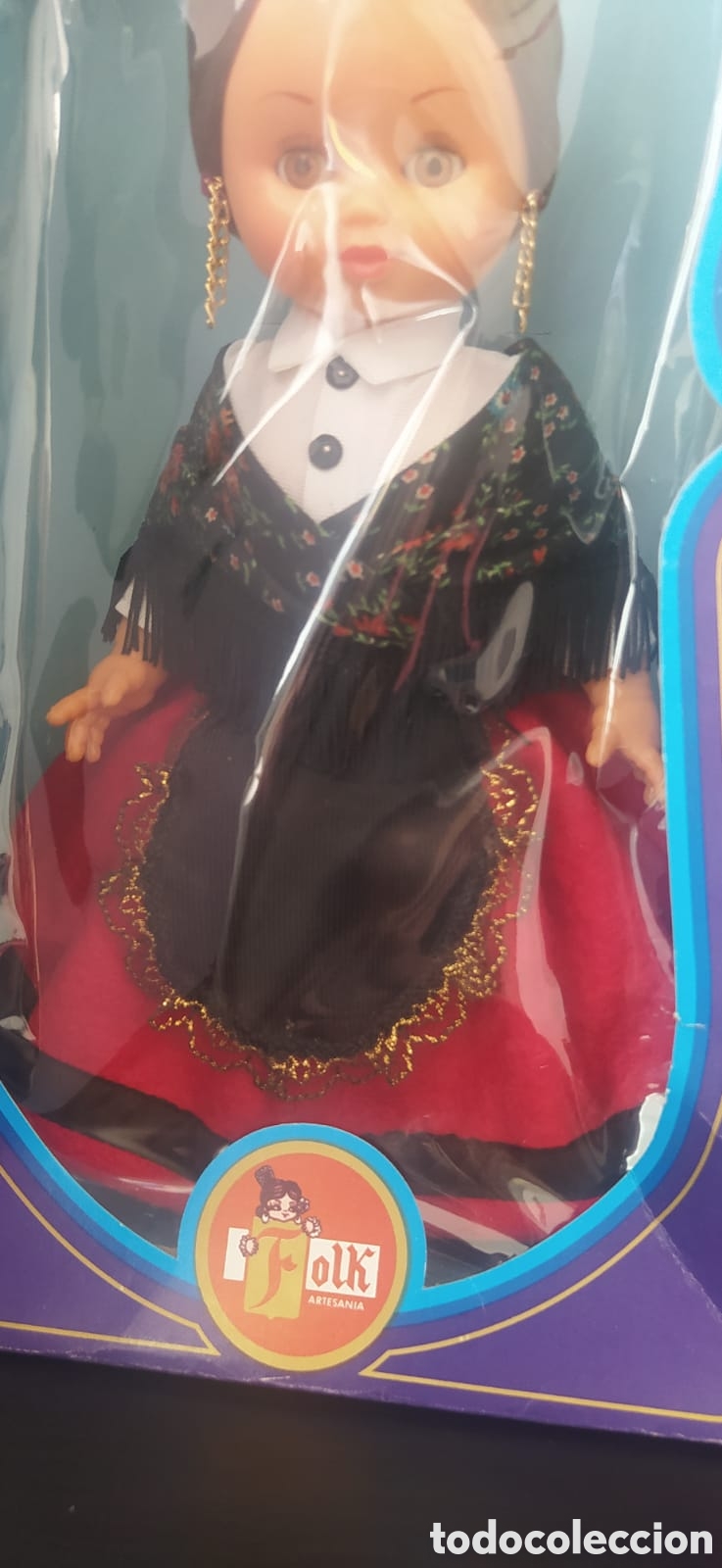 Mu&ntilde;ecas espa&ntilde;olas modernas: MU&Ntilde;ECA FOLK FOLCL&Oacute;RICA MADE IN SPAIN - Foto 3