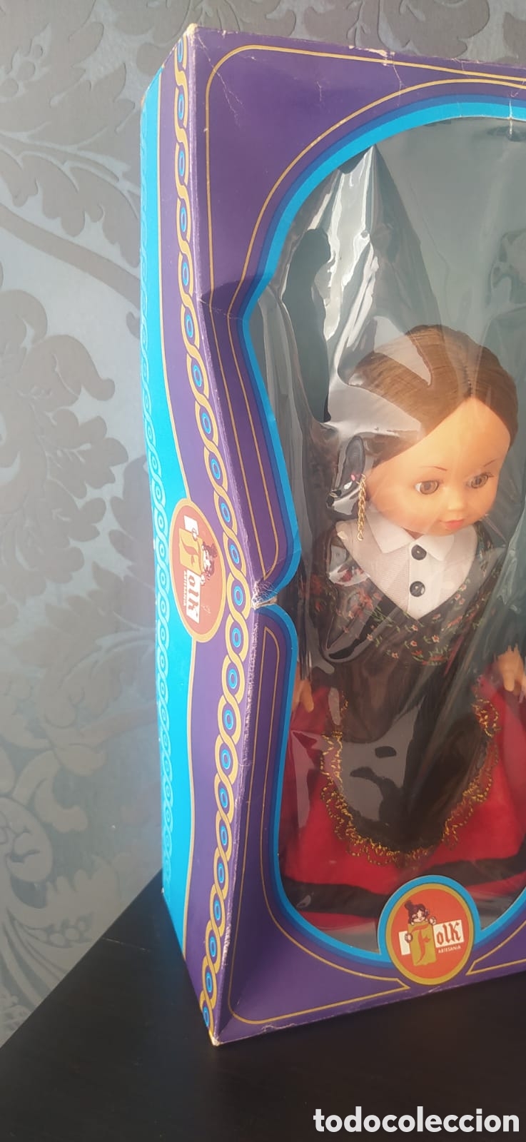 Mu&ntilde;ecas espa&ntilde;olas modernas: MU&Ntilde;ECA FOLK FOLCL&Oacute;RICA MADE IN SPAIN - Foto 5