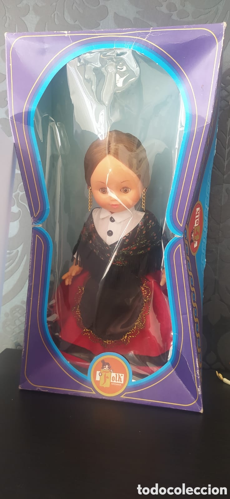 Mu&ntilde;ecas espa&ntilde;olas modernas: MU&Ntilde;ECA FOLK FOLCL&Oacute;RICA MADE IN SPAIN - Foto 1