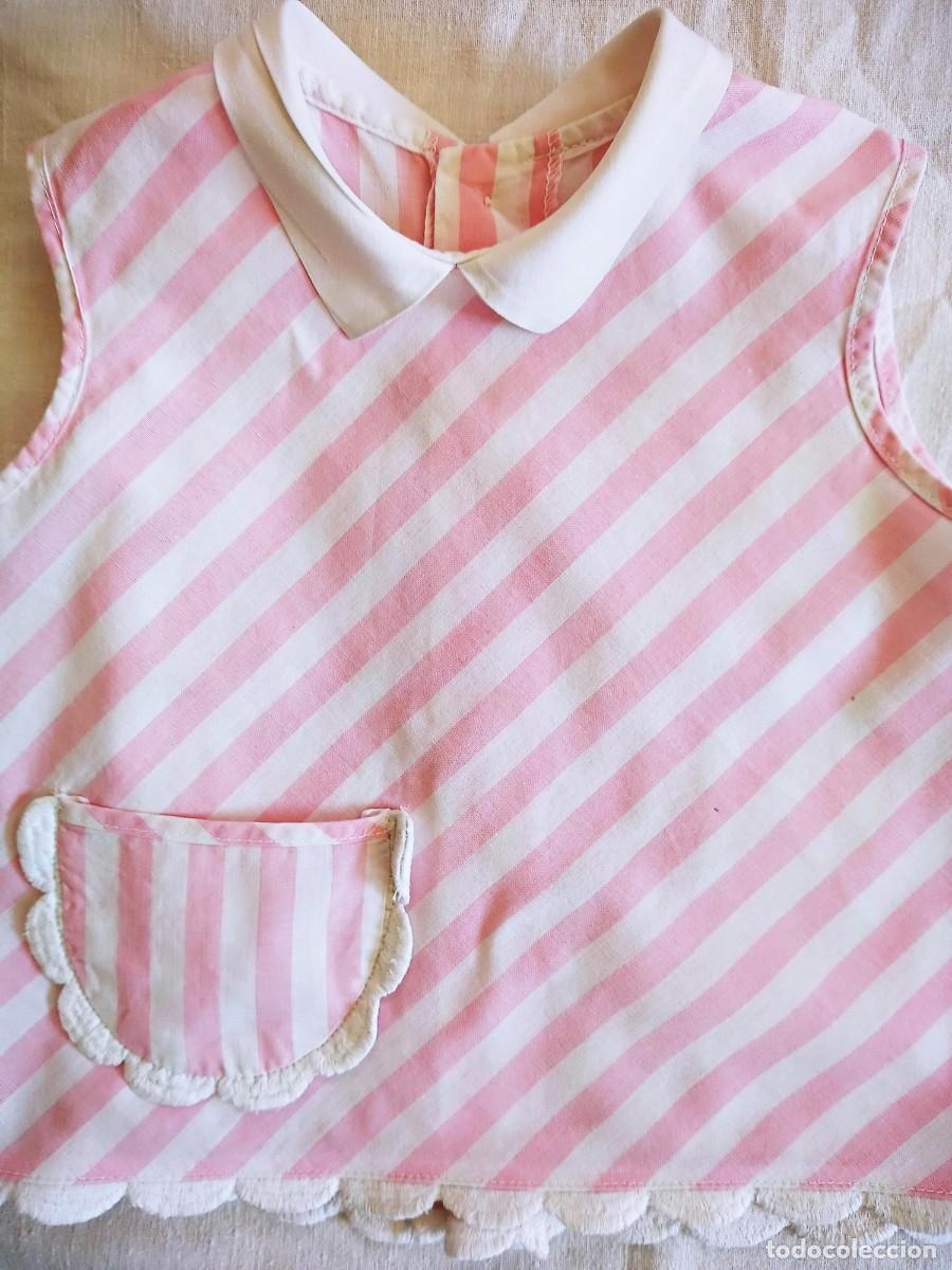 Mu&ntilde;ecas espa&ntilde;olas modernas: Antiguo vestido algod&oacute;n mu&ntilde;ecas - Foto 2