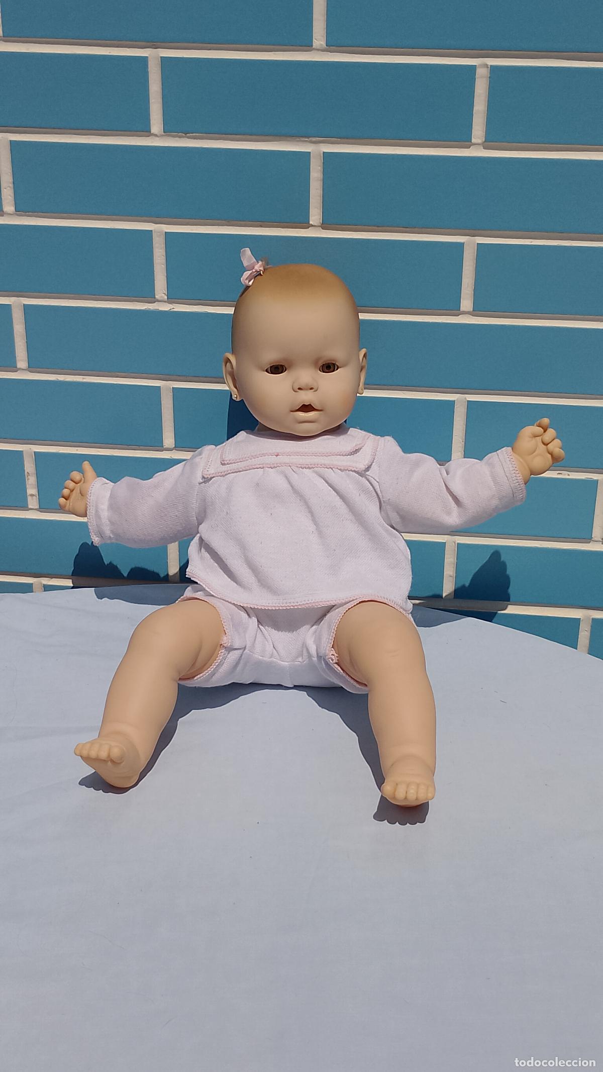 Bambole Spagnole Moderne: Antigua mu&ntilde;eca beb&eacute; Mi beb&eacute; de marca b.b. de 50 cm, a&ntilde;os 80