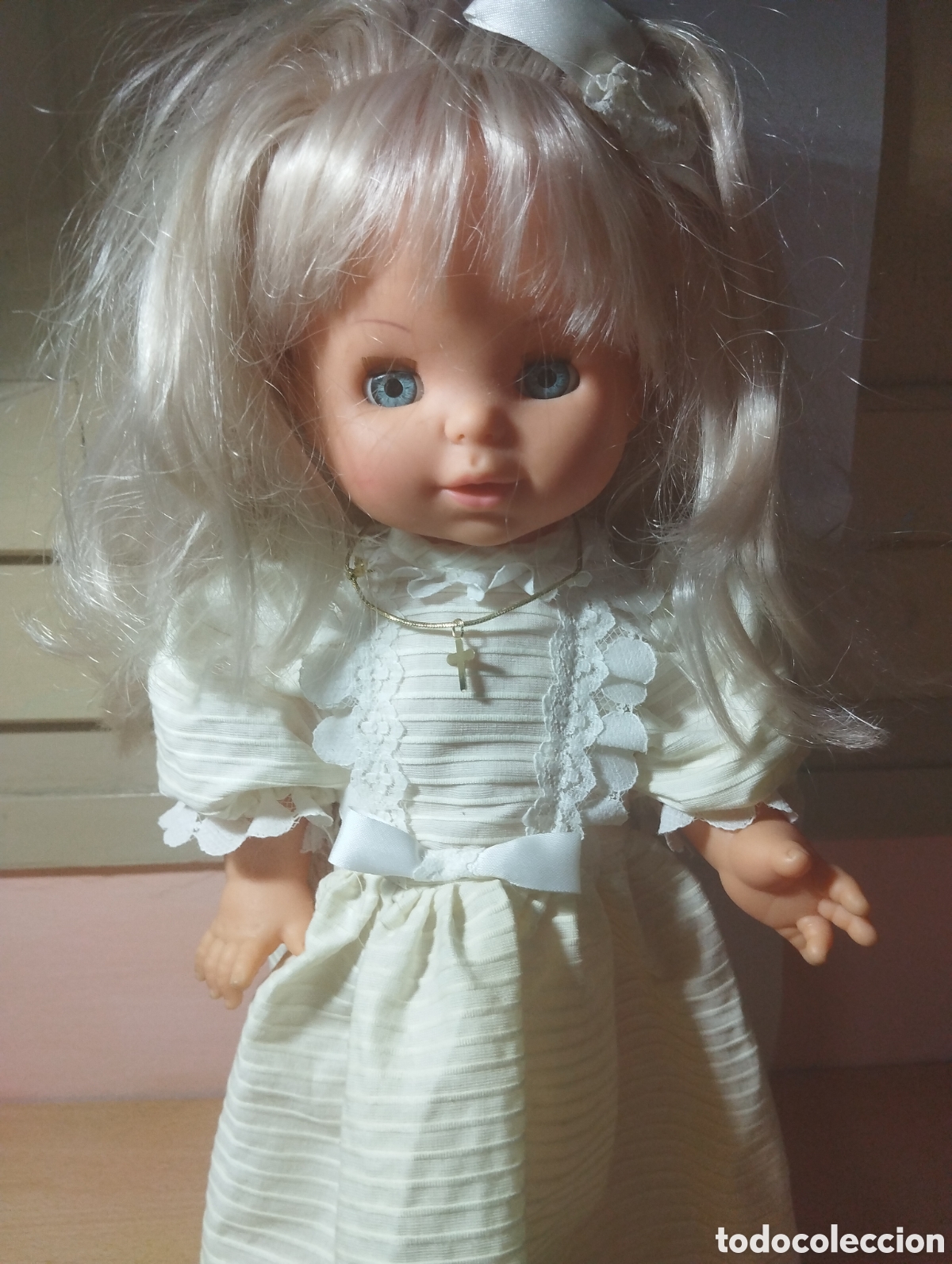 Mu&ntilde;ecas espa&ntilde;olas modernas: Mu&ntilde;eca toyse de comuni&oacute;n - Foto 3