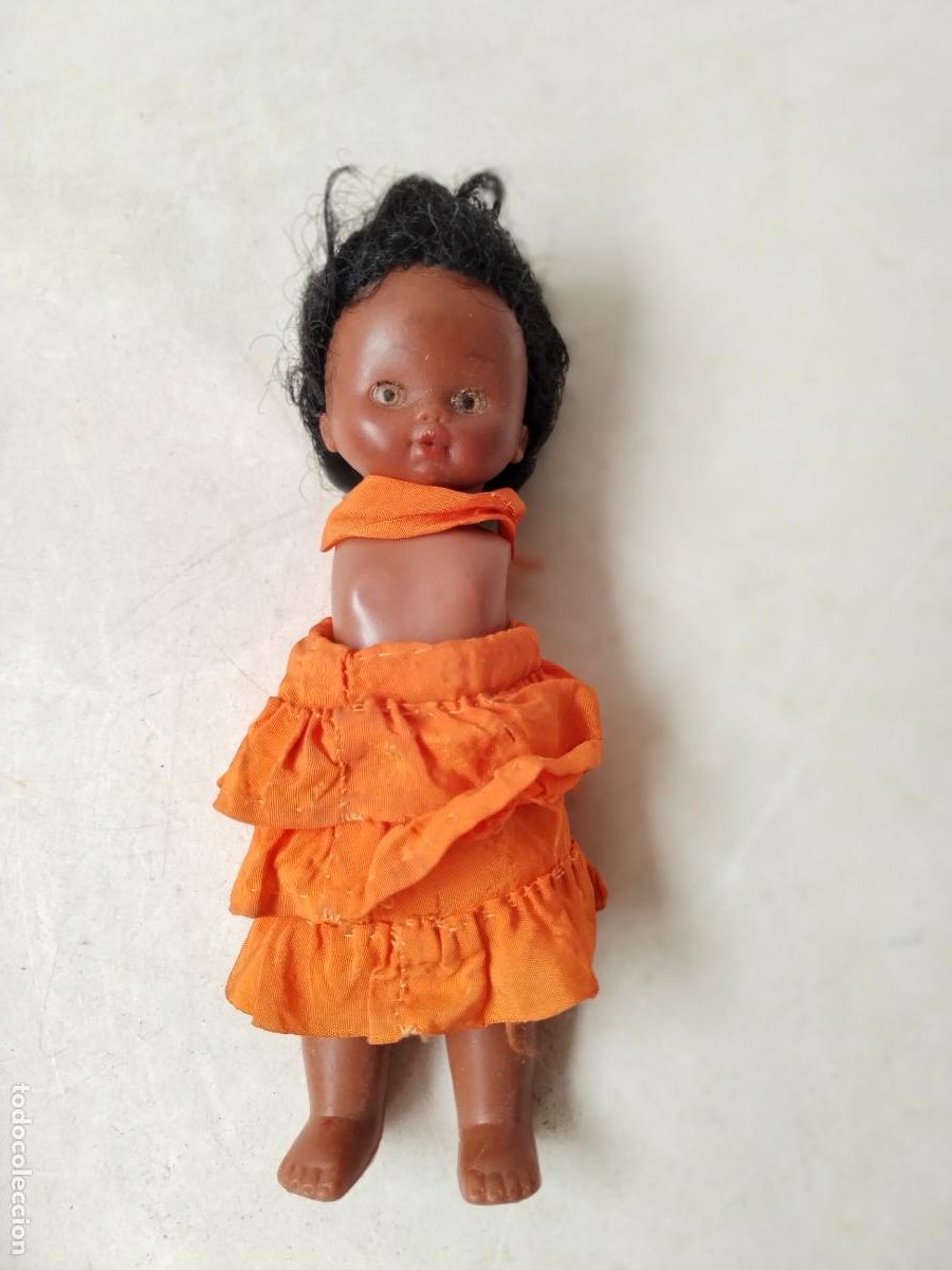 Mu&ntilde;ecas espa&ntilde;olas modernas: Mu&ntilde;eca BB negrita b b- c158 - Foto 3