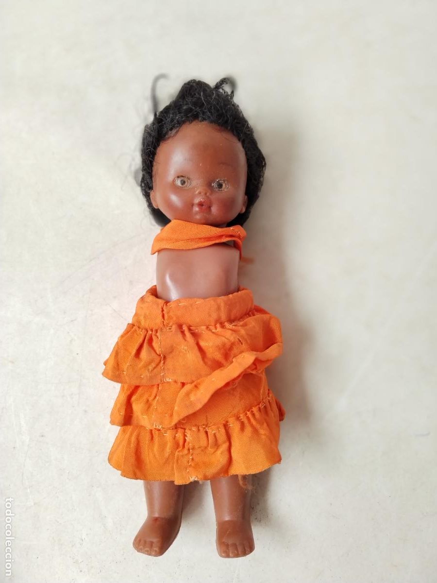 Mu&ntilde;ecas espa&ntilde;olas modernas: Mu&ntilde;eca BB negrita b b- c158 - Foto 4