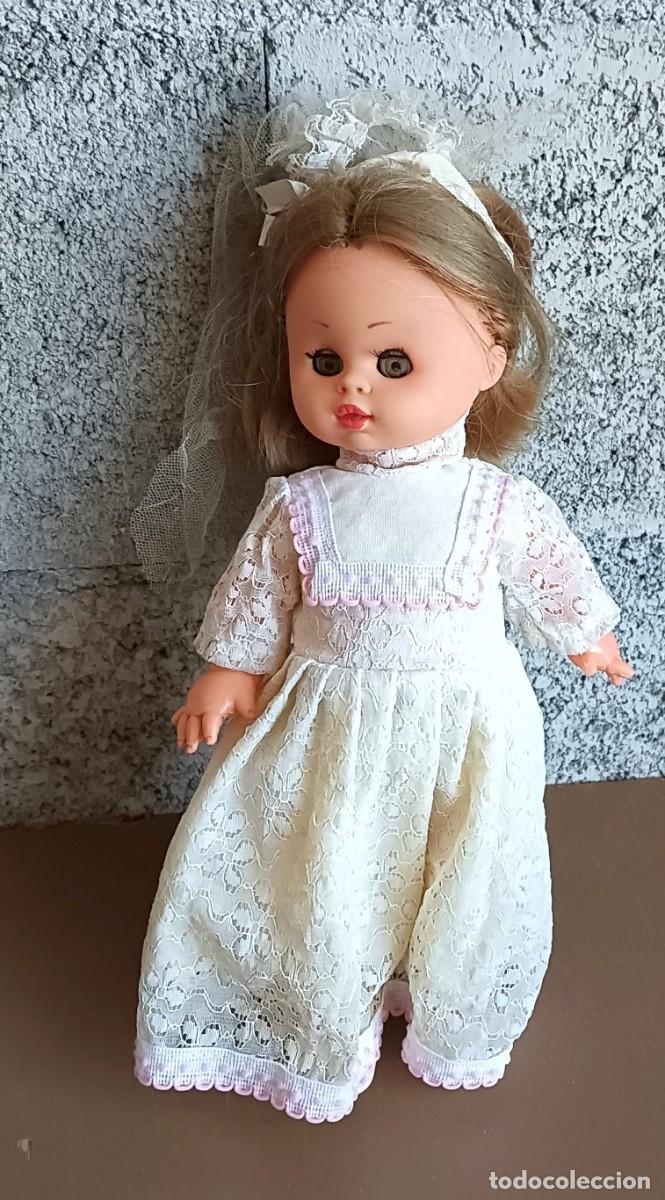Poup&eacute;es Espagnoles Modernes: MU&Ntilde;ECA - 29 cm. altura ojos durmientes - Sin usar sacados de una jugueter&iacute;a antigua
