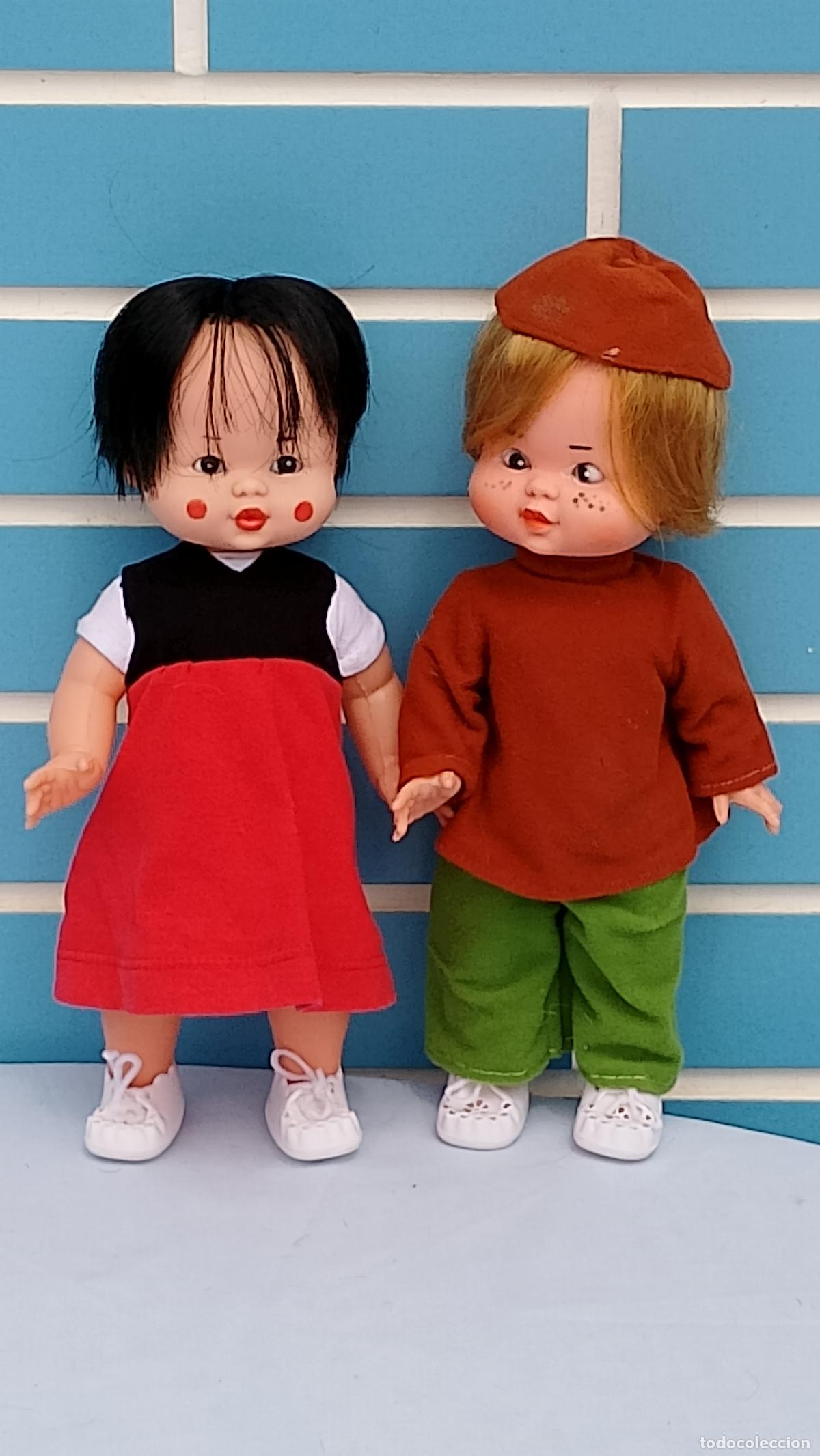 Mu&ntilde;ecas espa&ntilde;olas modernas: Antiguos mu&ntilde;ecos Heidi y Pedro de Mu&ntilde;ecas VR - Foto 1