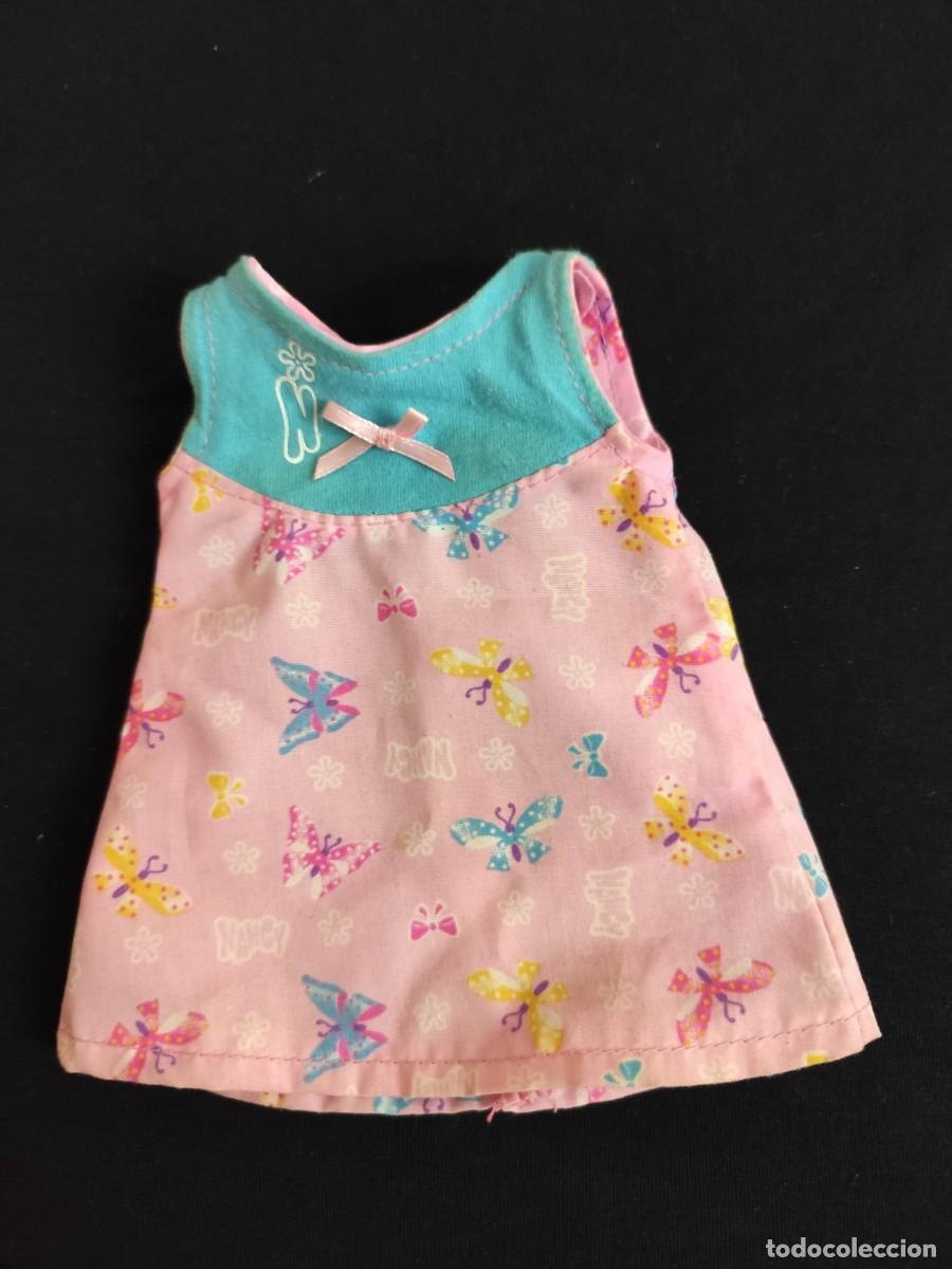 Mu&ntilde;ecas espa&ntilde;olas modernas: B1 Vestido rosa y celeste mu&ntilde;eca Nancy new - Foto 1