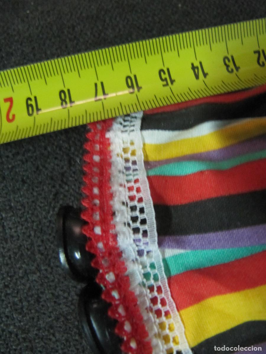 Mu&ntilde;ecas espa&ntilde;olas modernas: Mu&ntilde;eca Celuloide o pl&aacute;stico duro con ropa REGIONAL OJOS DUMIENTES - Foto 8