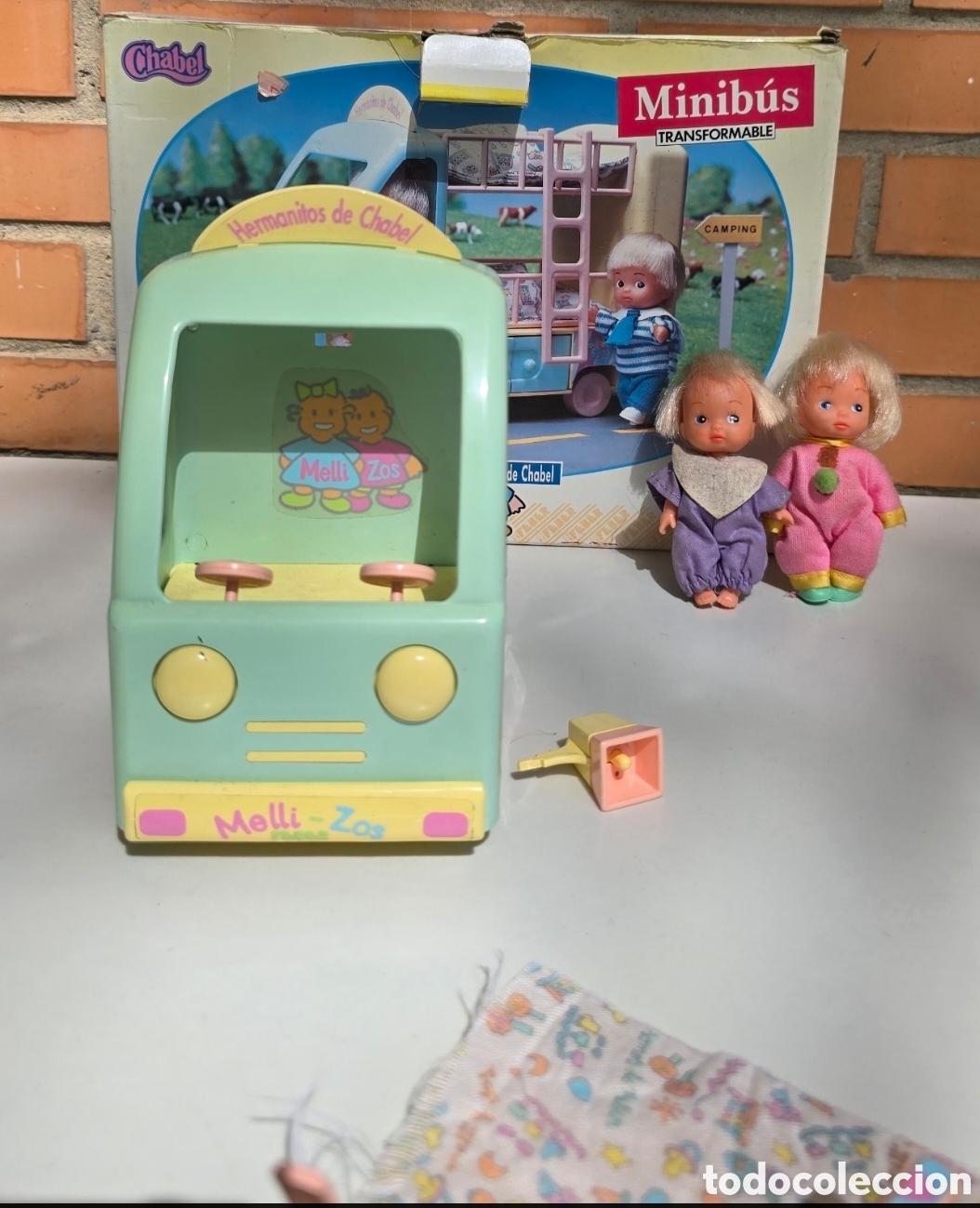 Mu&ntilde;ecas espa&ntilde;olas modernas: Chabel minibus mellizos FEBER - Foto 4