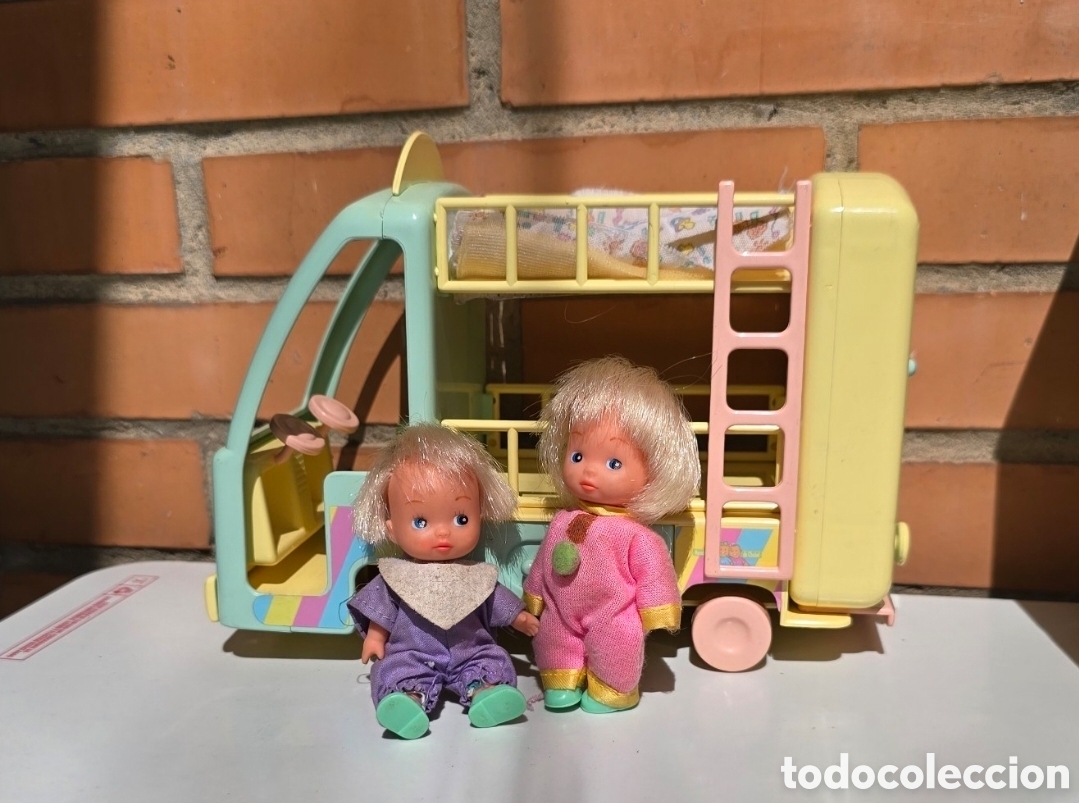 Mu&ntilde;ecas espa&ntilde;olas modernas: Chabel minibus mellizos FEBER - Foto 8