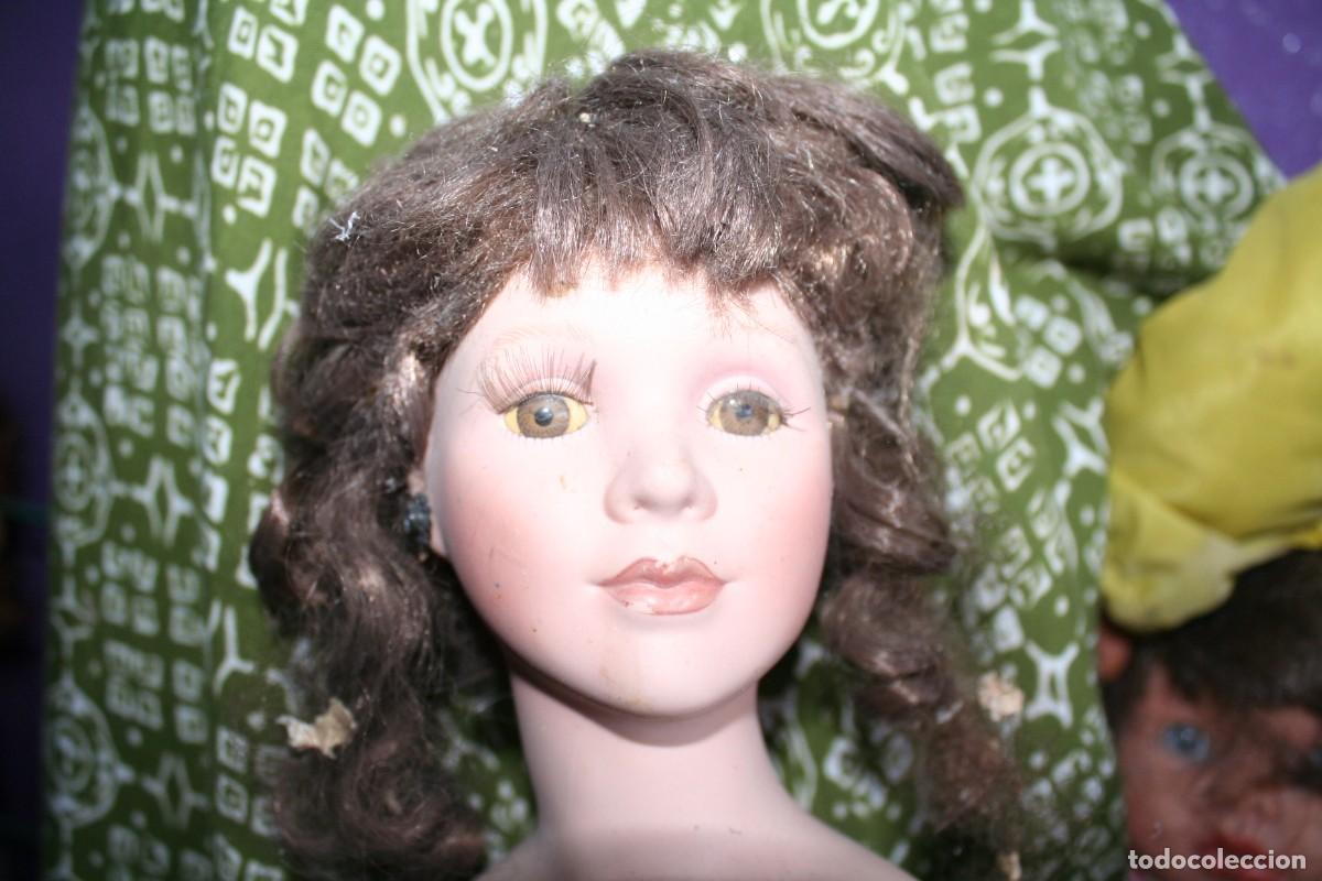 Mu&ntilde;ecas espa&ntilde;olas modernas: gran mu&ntilde;eca porcelana - Foto 3