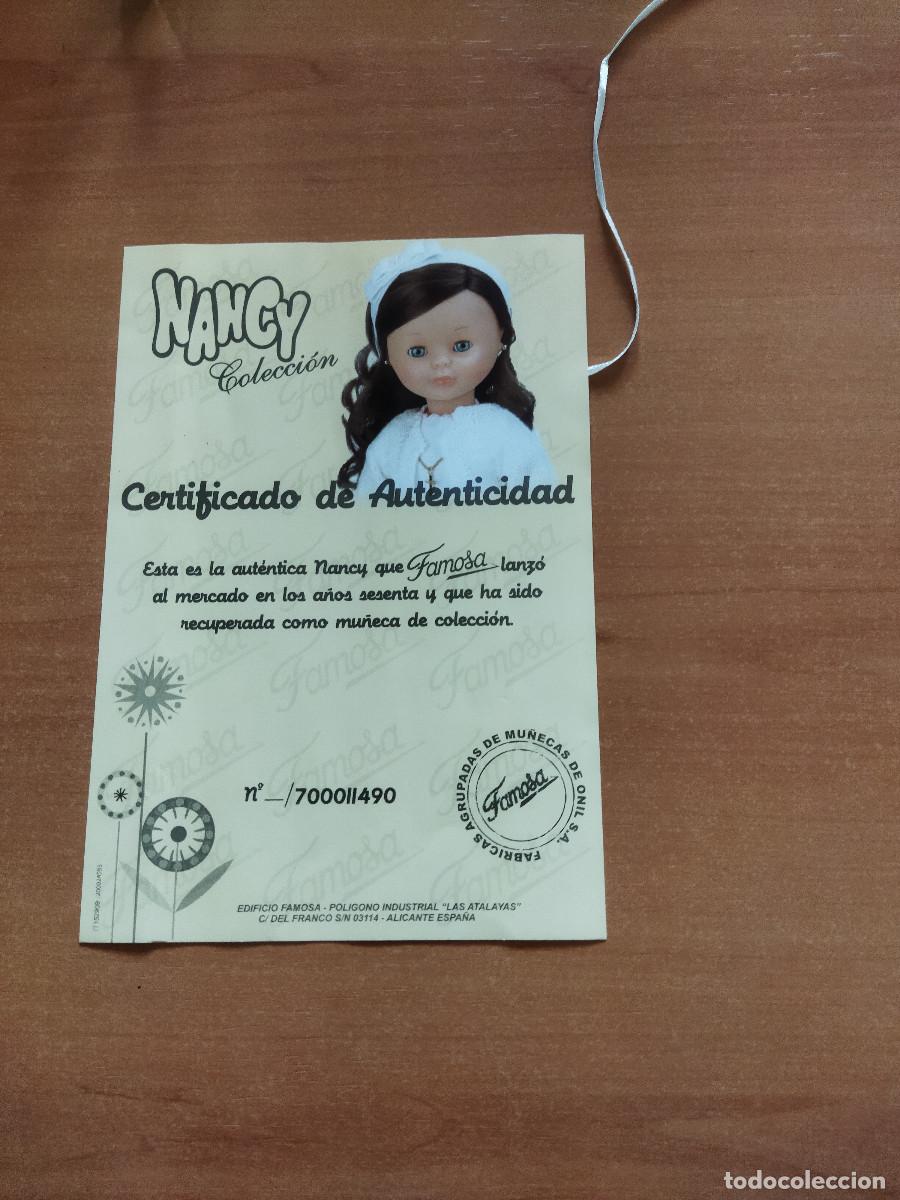Mu&ntilde;ecas espa&ntilde;olas modernas: Mu&ntilde;eca Nancy Comuni&oacute;n reedici&oacute;n 2016 - Foto 7