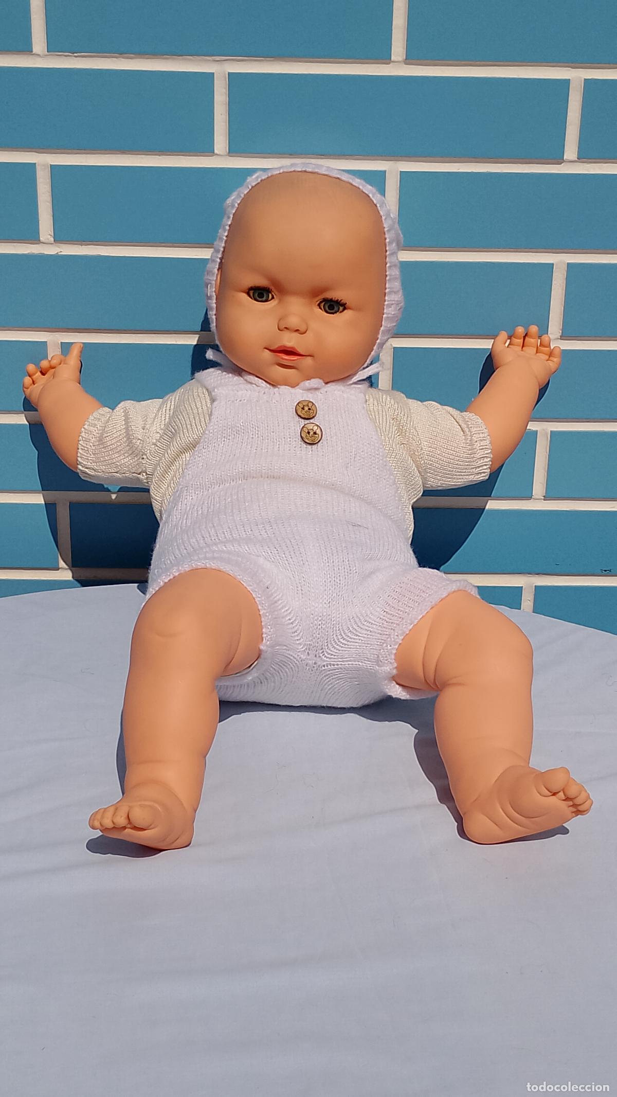 Poup&eacute;es Espagnoles Modernes: Antiguo mu&ntilde;eco beb&eacute; grande estilo Minene