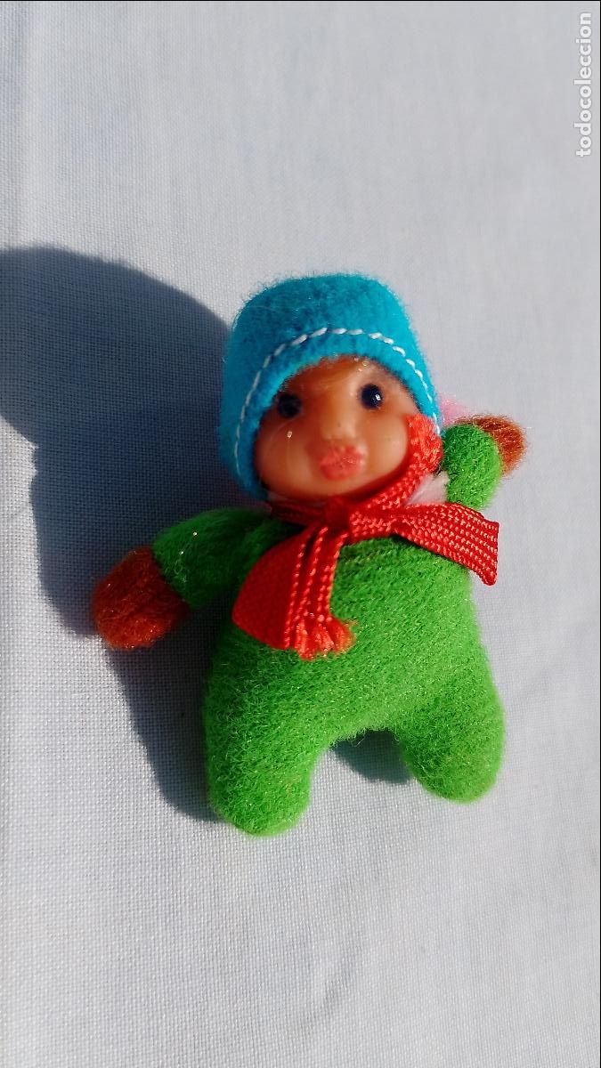 Mu&ntilde;ecas espa&ntilde;olas modernas: Antiguo mini mu&ntilde;eco beb&eacute; Goliath - Foto 1