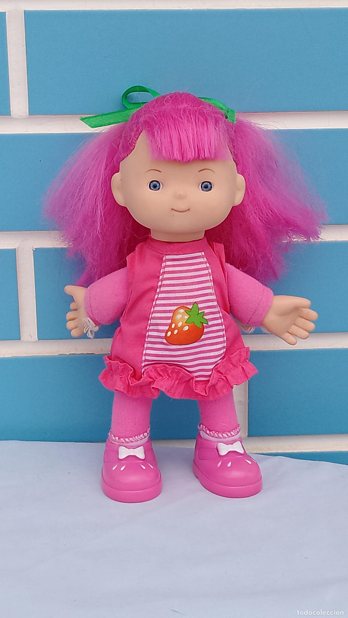 Mu&ntilde;ecas Espa&ntilde;olas Modernas: Antigua mu&ntilde;eca Fruit Kiss Kids rosa