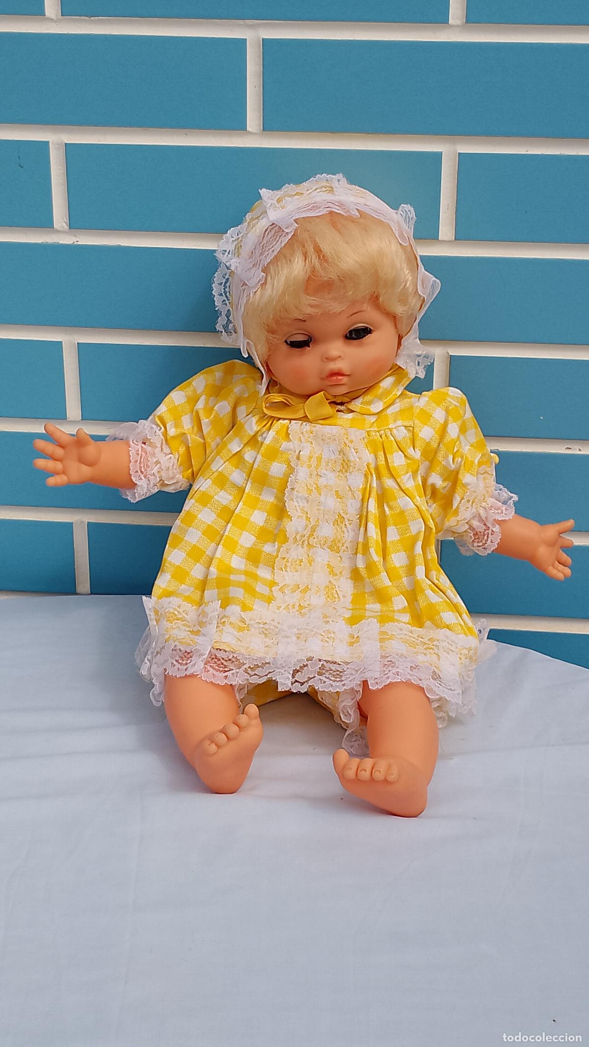 Mu&ntilde;ecas espa&ntilde;olas modernas: Antigua mu&ntilde;eca beb&eacute; estilo Vicma - Foto 1