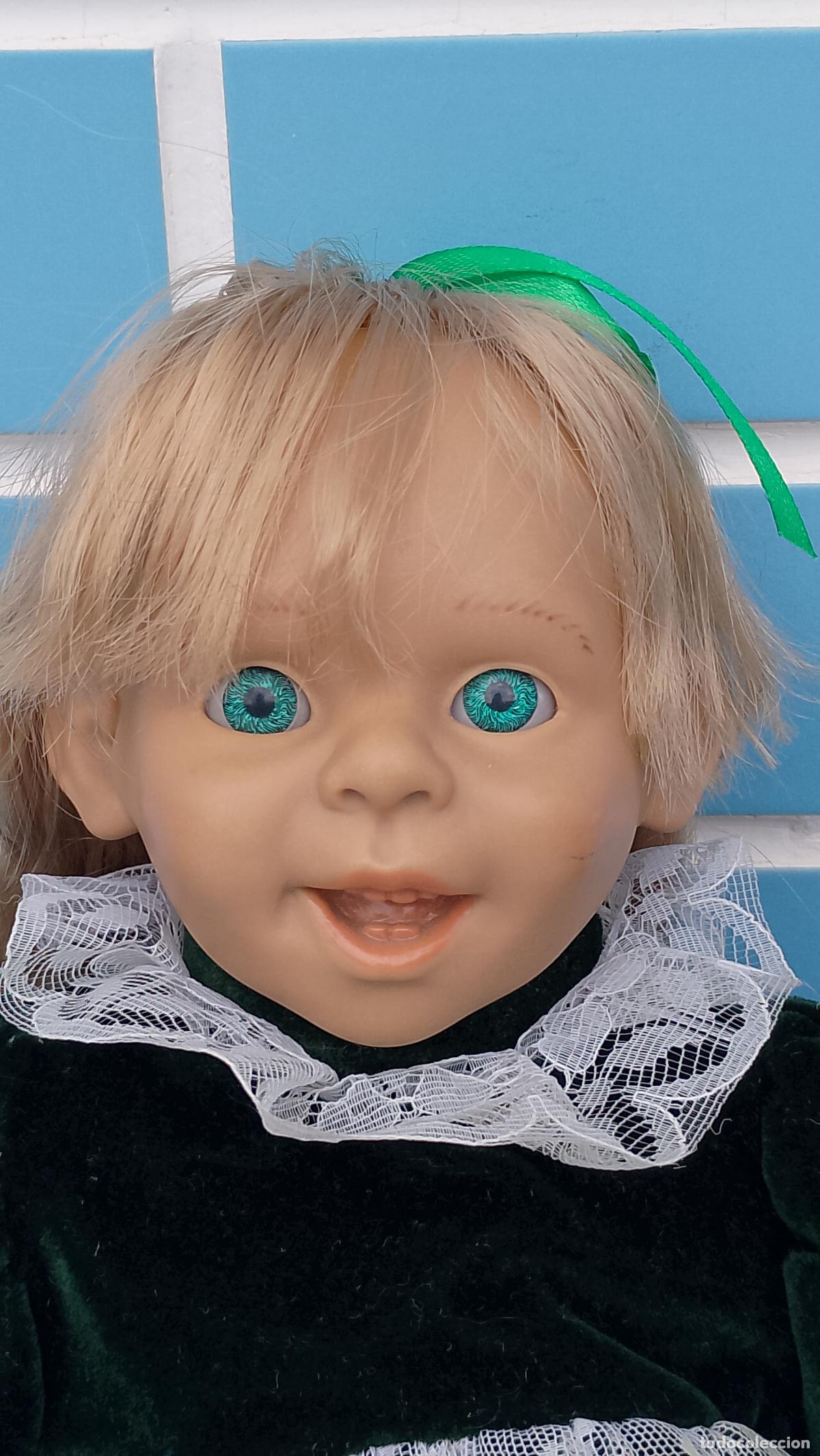 Mu&ntilde;ecas espa&ntilde;olas modernas: Antigua mu&ntilde;eca Gestitos Expression Doll con larga melena - Foto 2