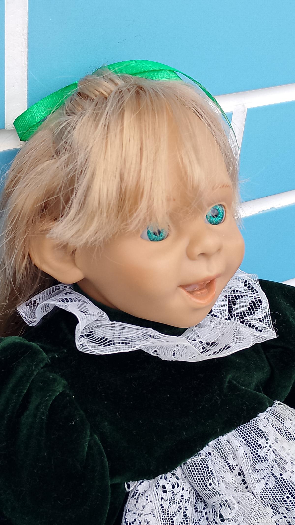 Mu&ntilde;ecas espa&ntilde;olas modernas: Antigua mu&ntilde;eca Gestitos Expression Doll con larga melena - Foto 3