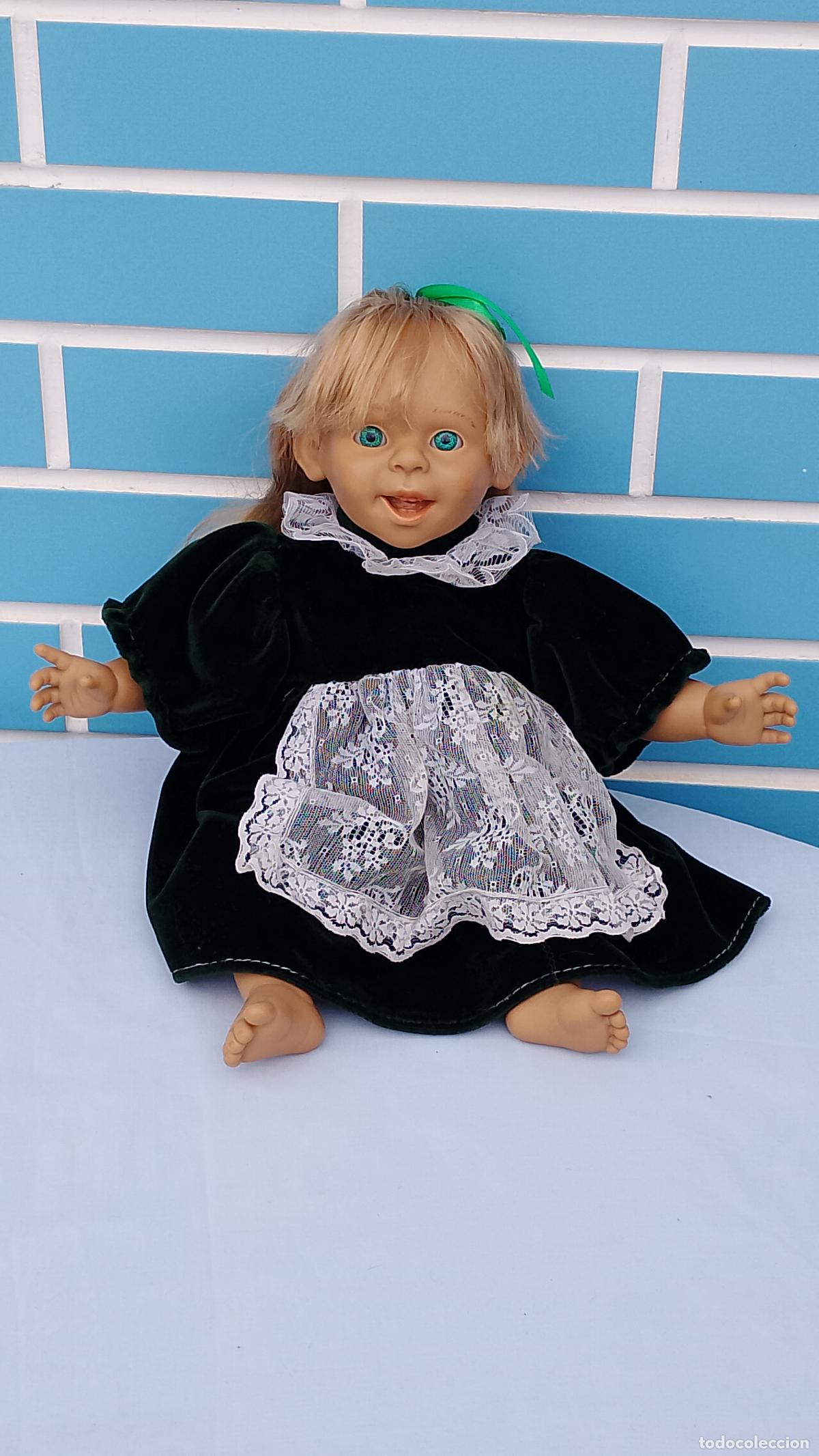Mu&ntilde;ecas espa&ntilde;olas modernas: Antigua mu&ntilde;eca Gestitos Expression Doll con larga melena - Foto 1