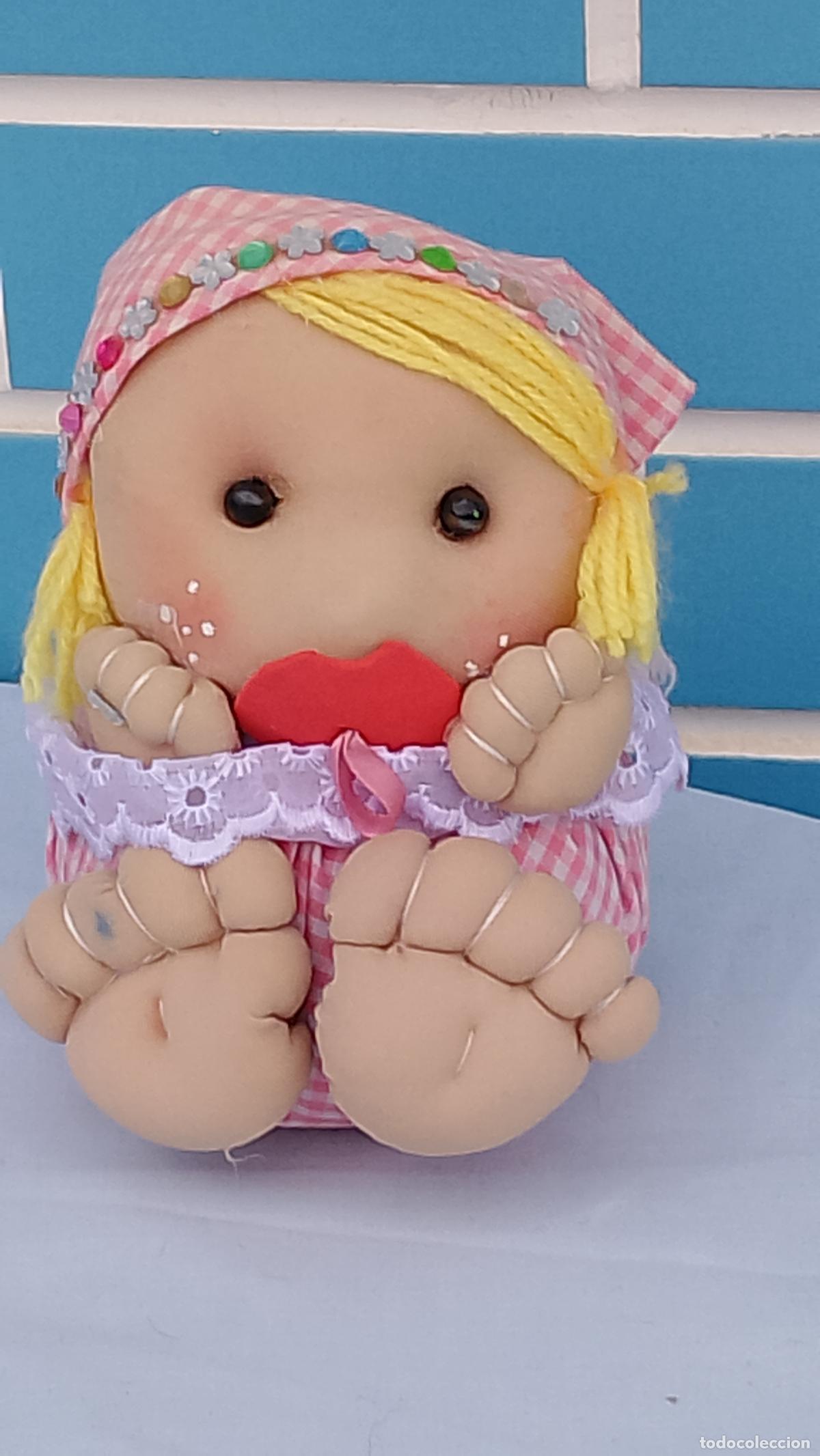 Mu&ntilde;ecas Espa&ntilde;olas Modernas: Antigua mu&ntilde;eco artesanal Beb&eacute; estilo Repollo