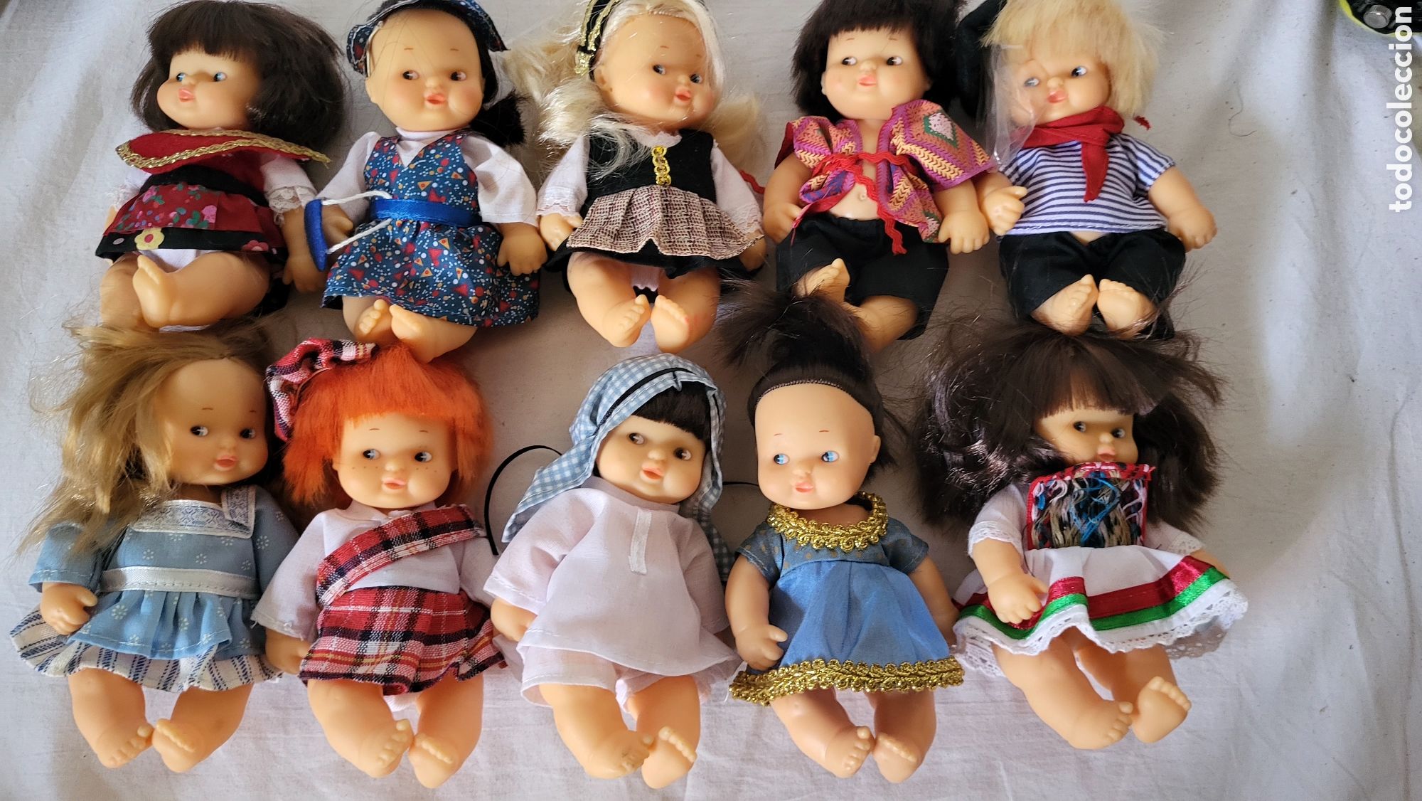 Mu&ntilde;ecas espa&ntilde;olas modernas: Lote mu&ntilde;ecas Barriguitas - Foto 1